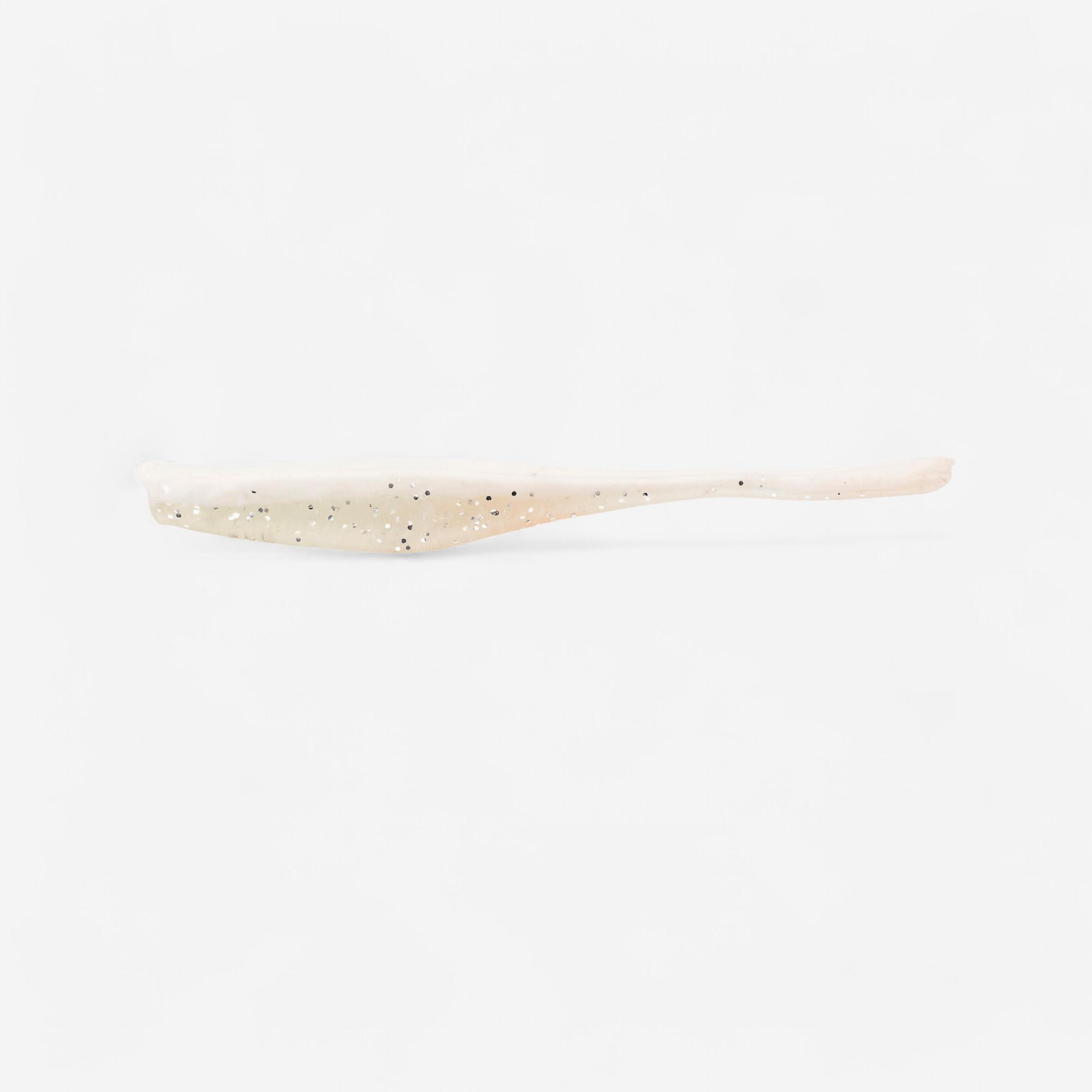 SOFT FINESSE LURE WITH WXM YUBARI FINSS 100 ATTRACTANT WHITE