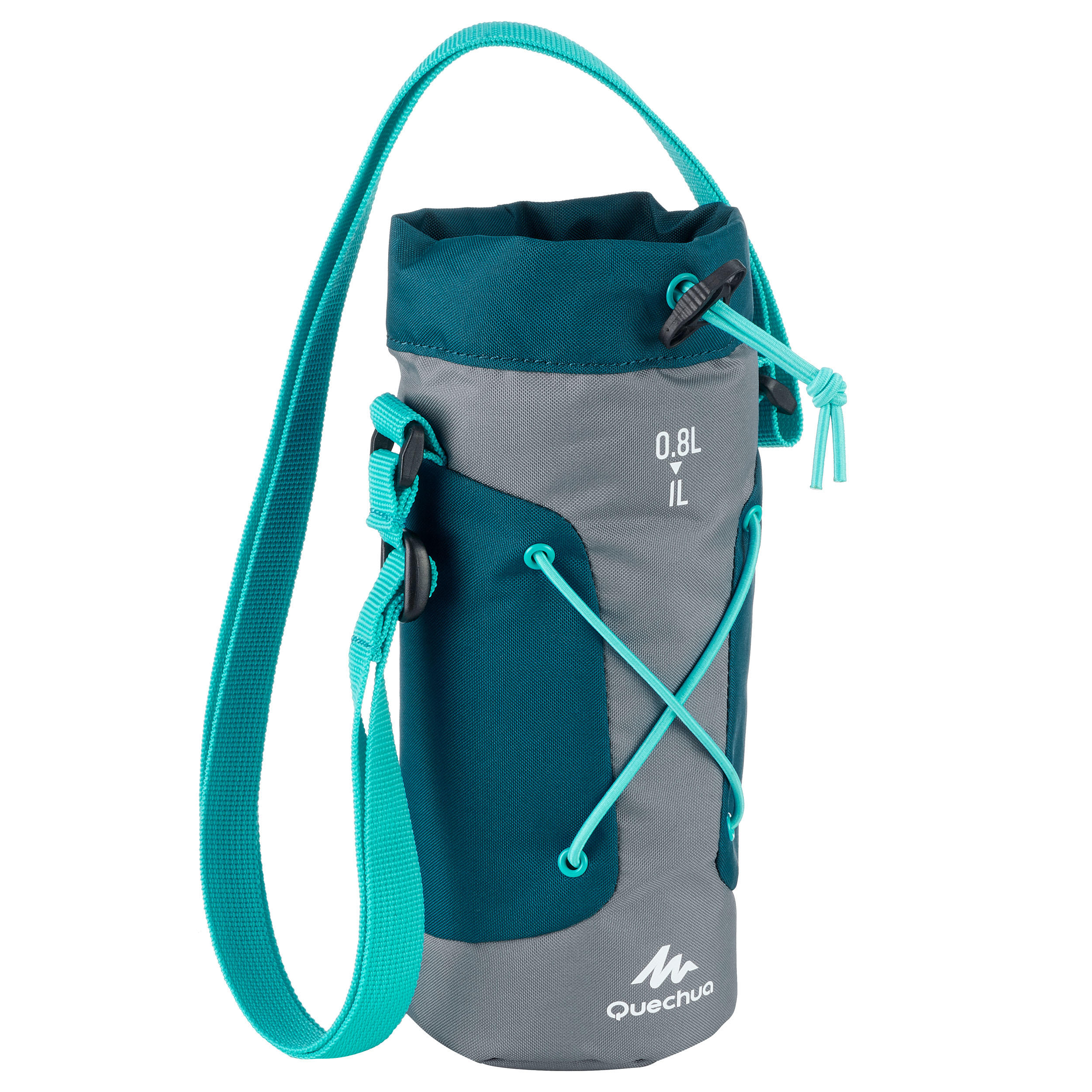 Isothermal Cover for Hiking Flasks - Grey/Blue