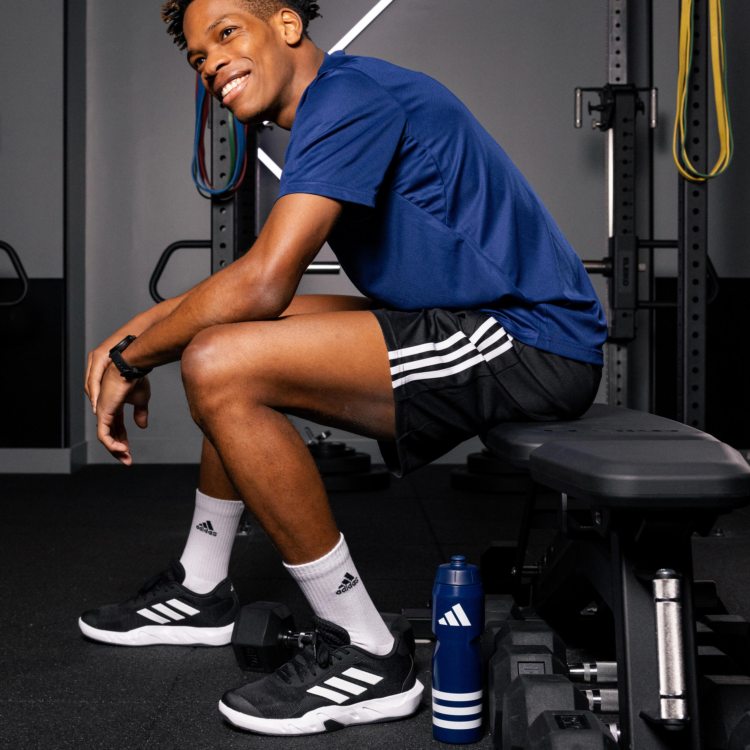 Men's Cardio Fitness Shorts - Black