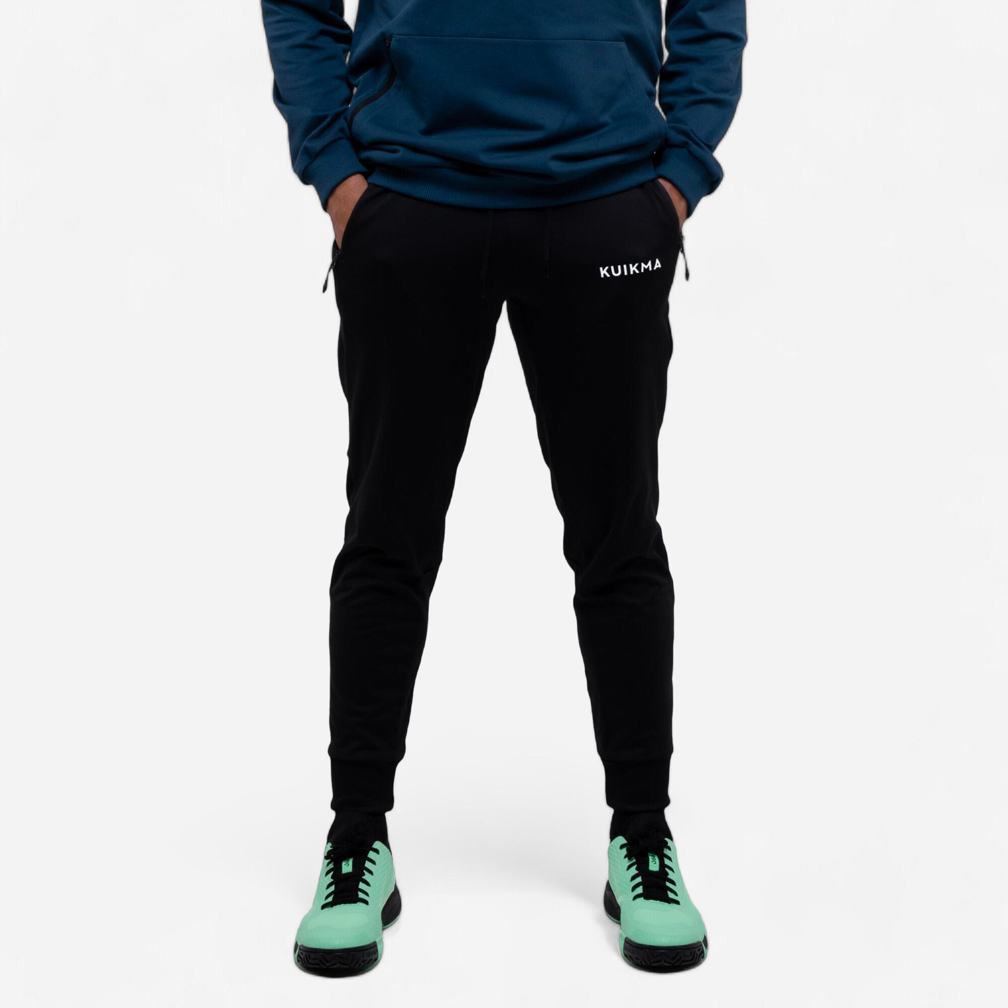 Adult Warm Padel Bottoms Club - Black