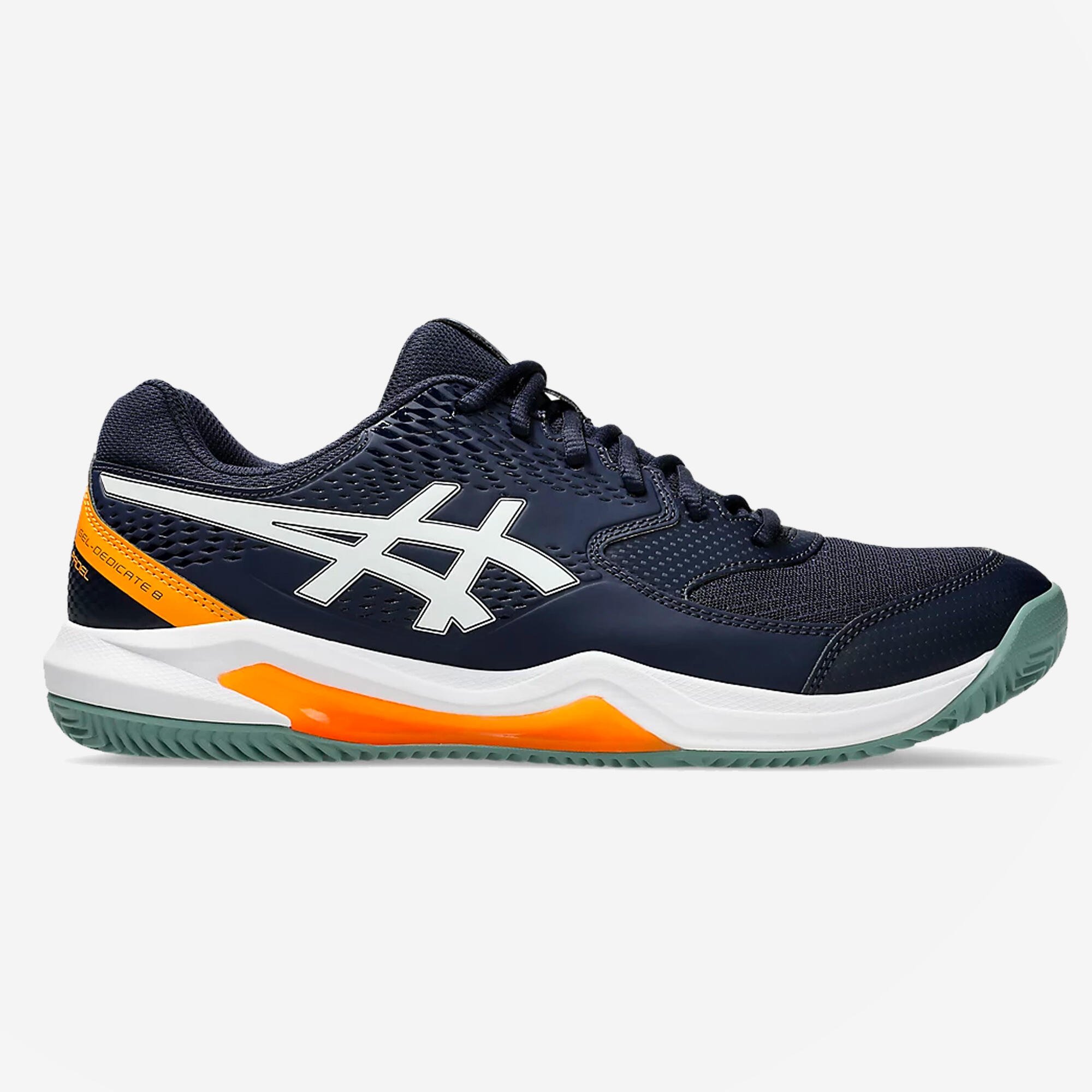 Men's Padel Shoes Gel Dedicate 8 - Navy/Orange