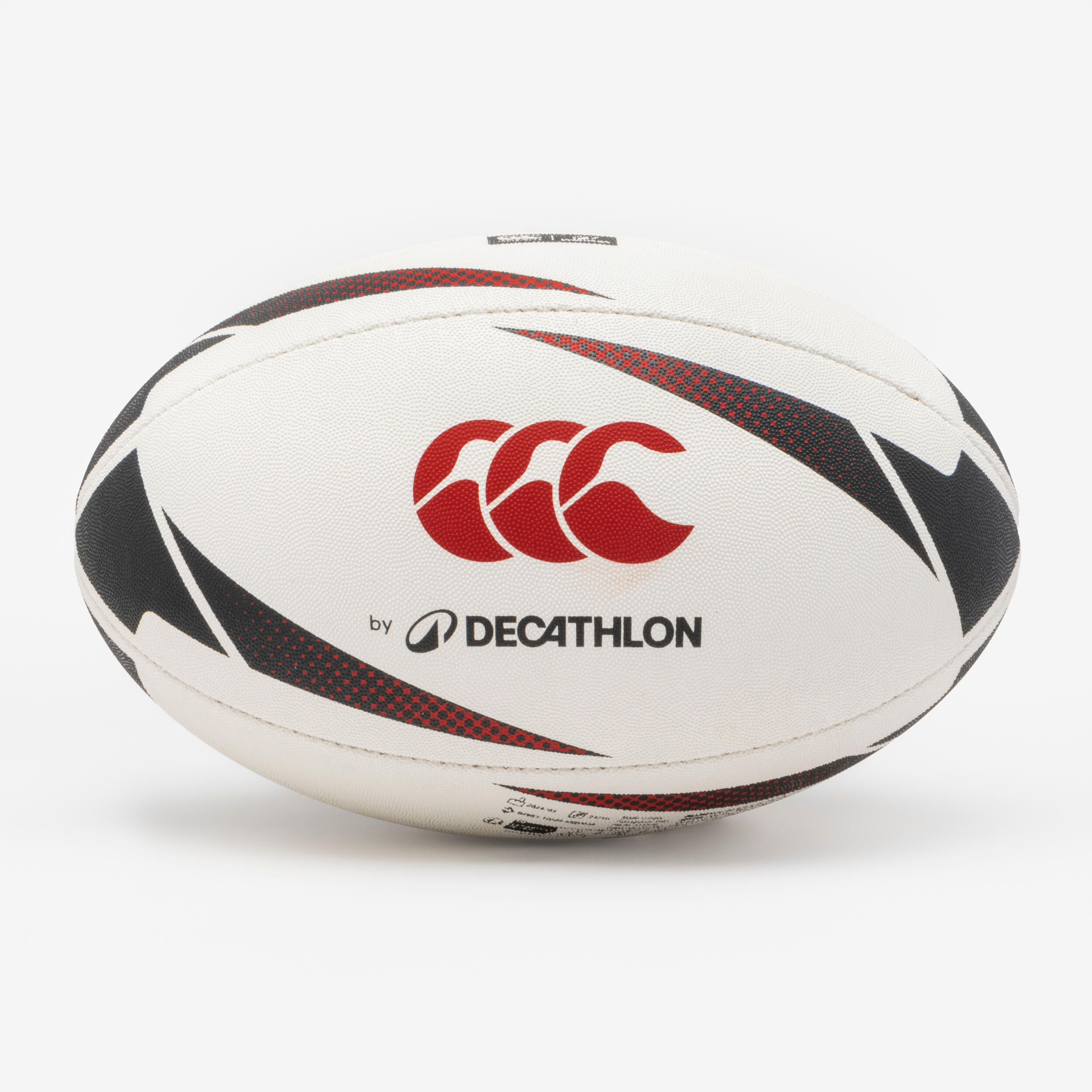 Rugby Training Ball S4 - Black & Red
