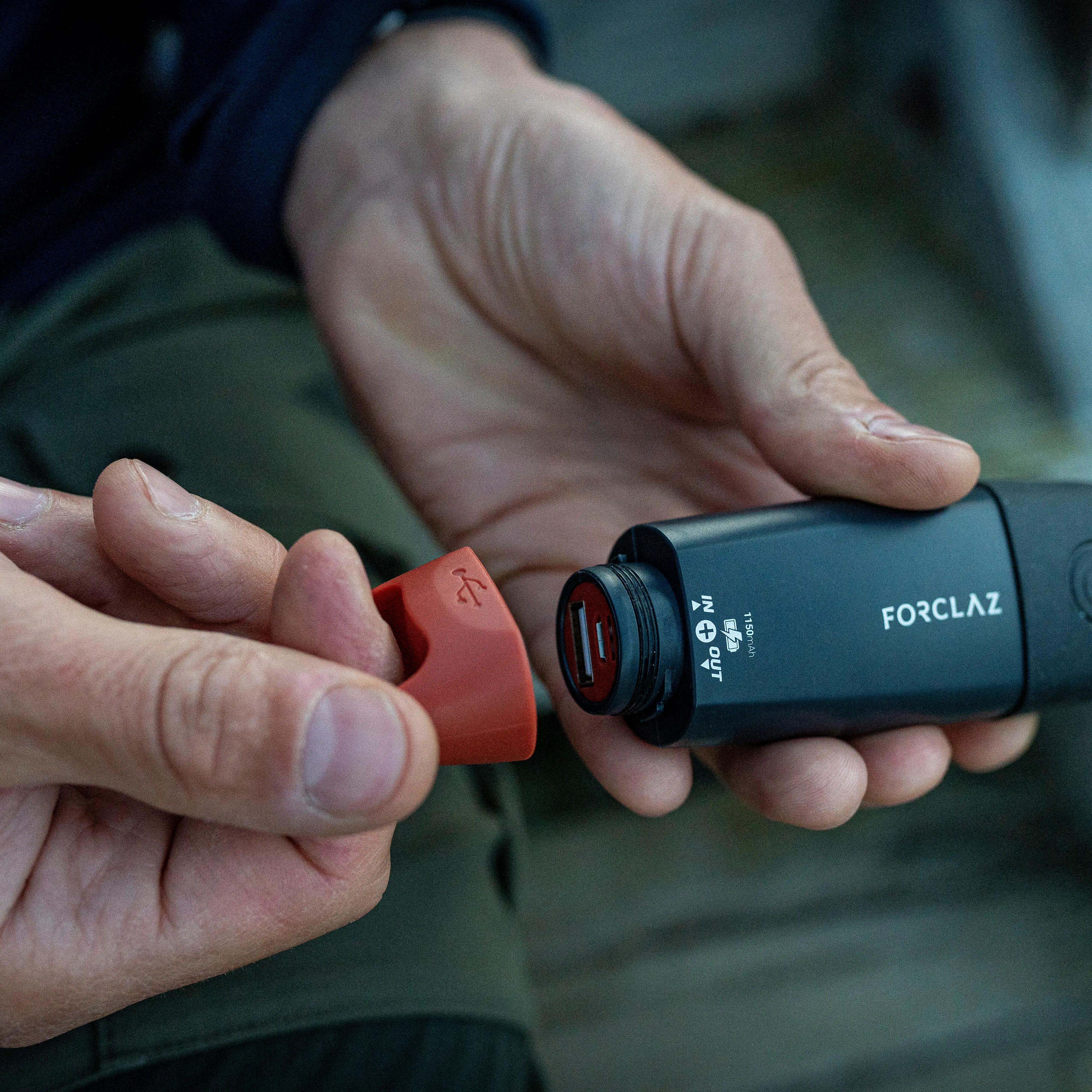 Rechargeable torchlight and external battery - 210 lumen - DYNAMO 900 PWB