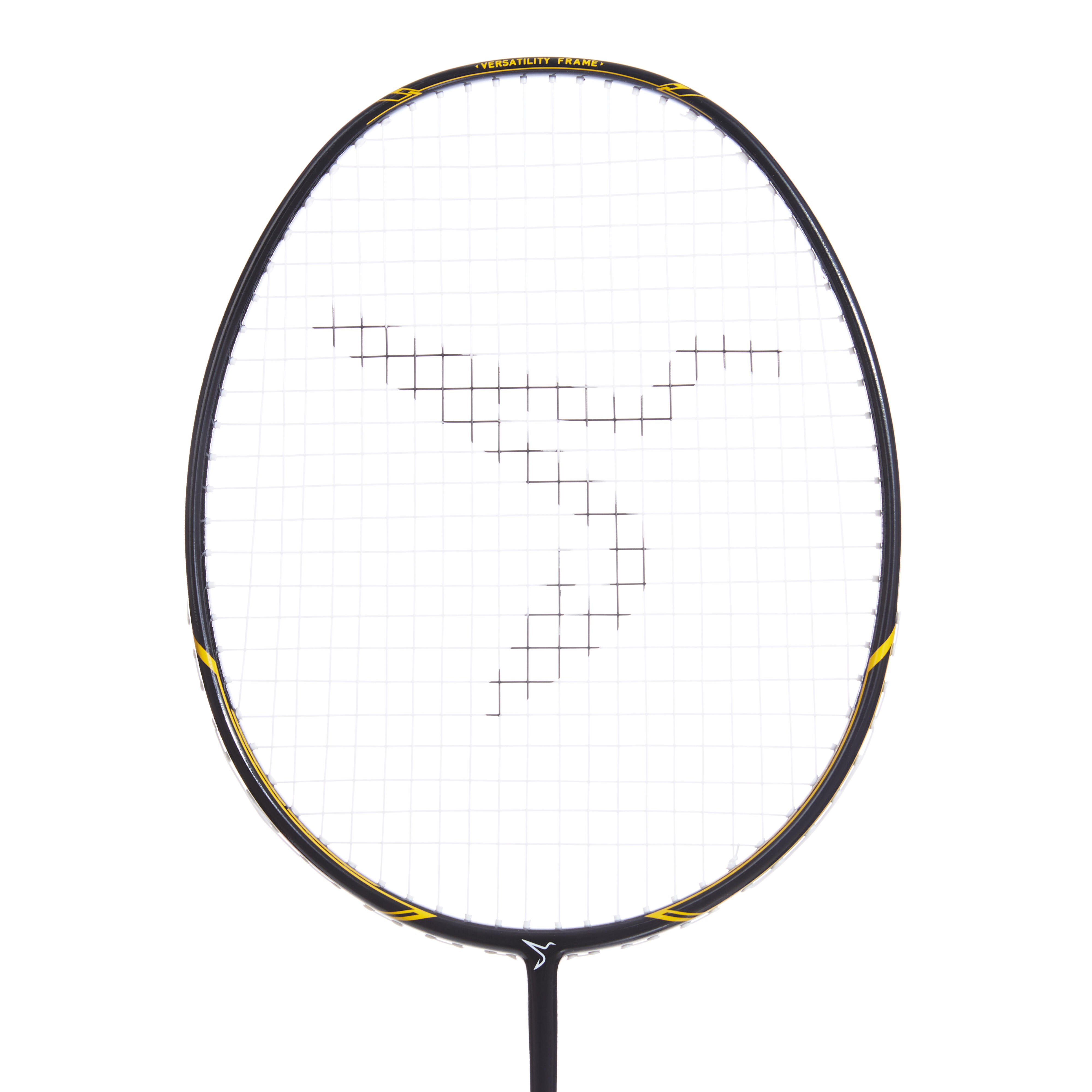 ADULT BADMINTON RACKET BR 500 BLACK YELLOW