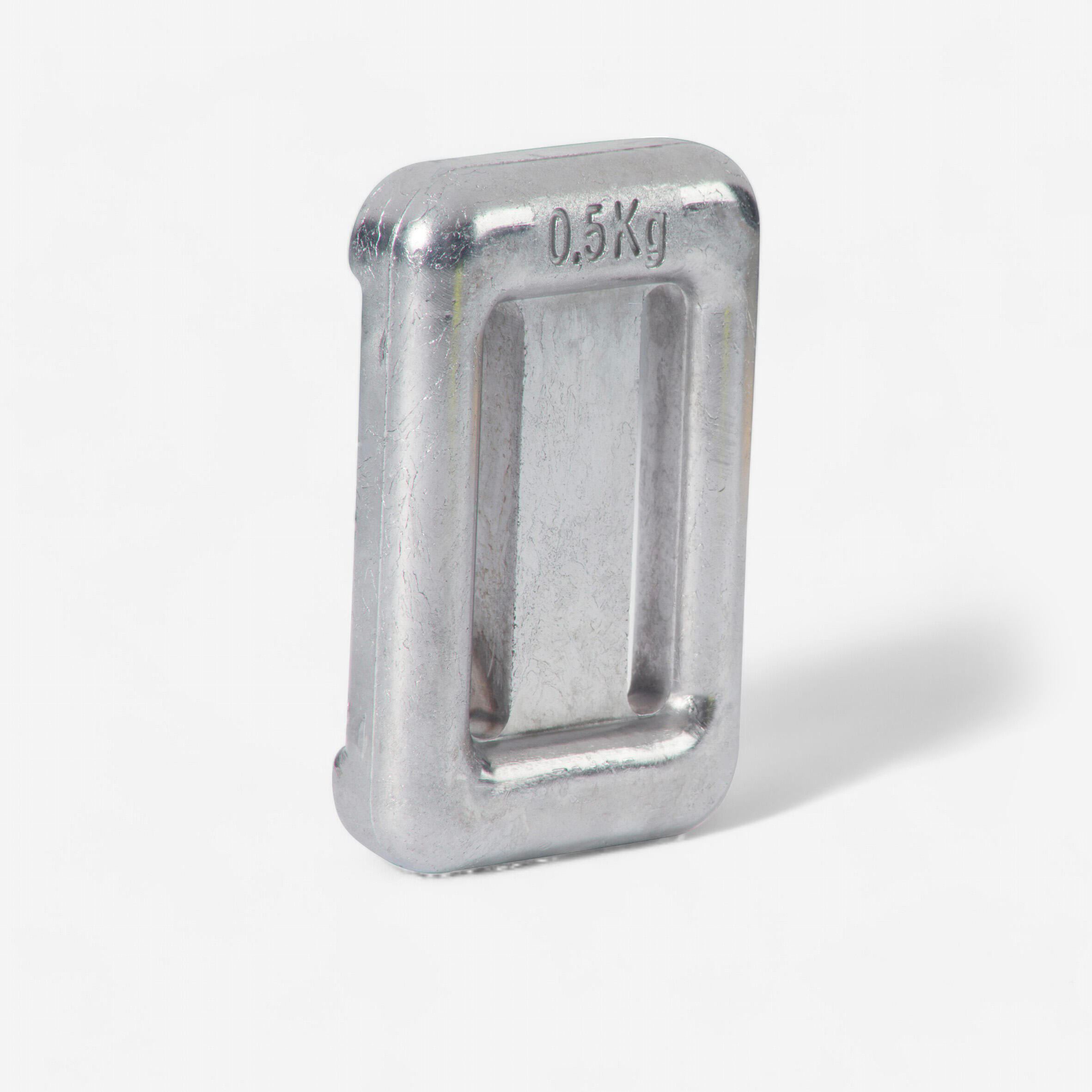 Uncoated diving weight 500 g for diving  spearfishing  freediving