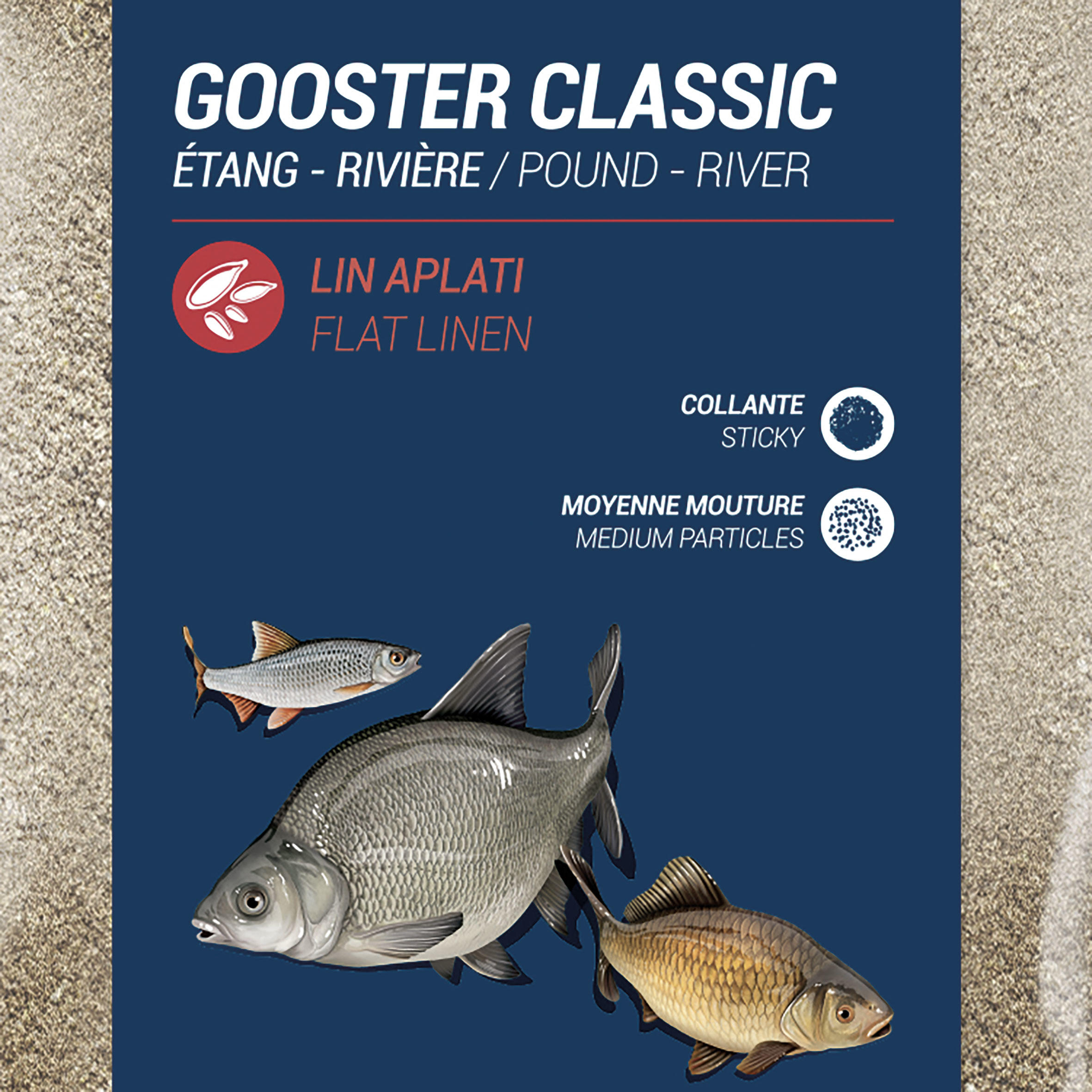 GOOSTER CLASSIC BAIT FOR ALL FISH ANISE 4X4 9.5kg