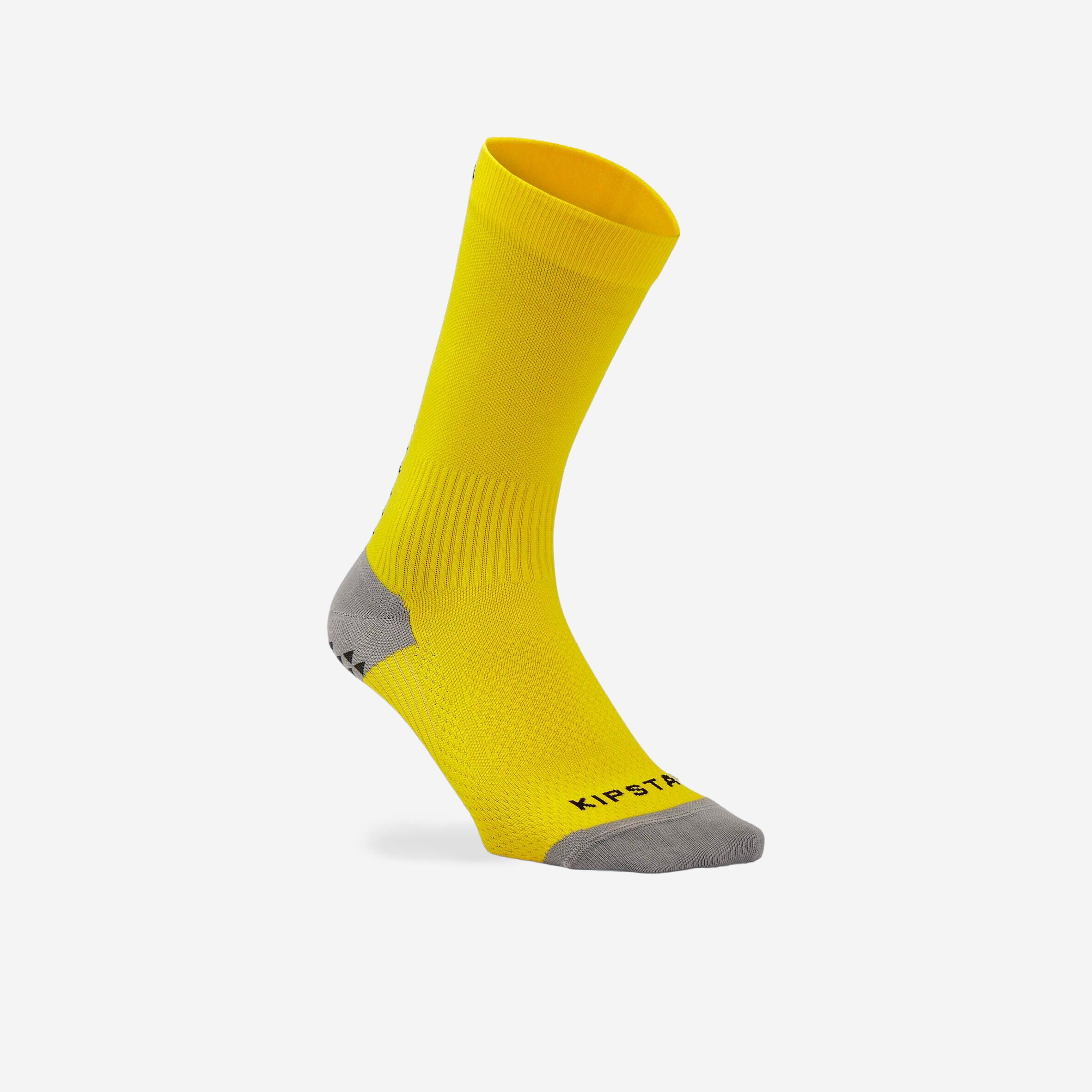Kids' Grippy Football Socks Viralto II MiD Club - Yellow