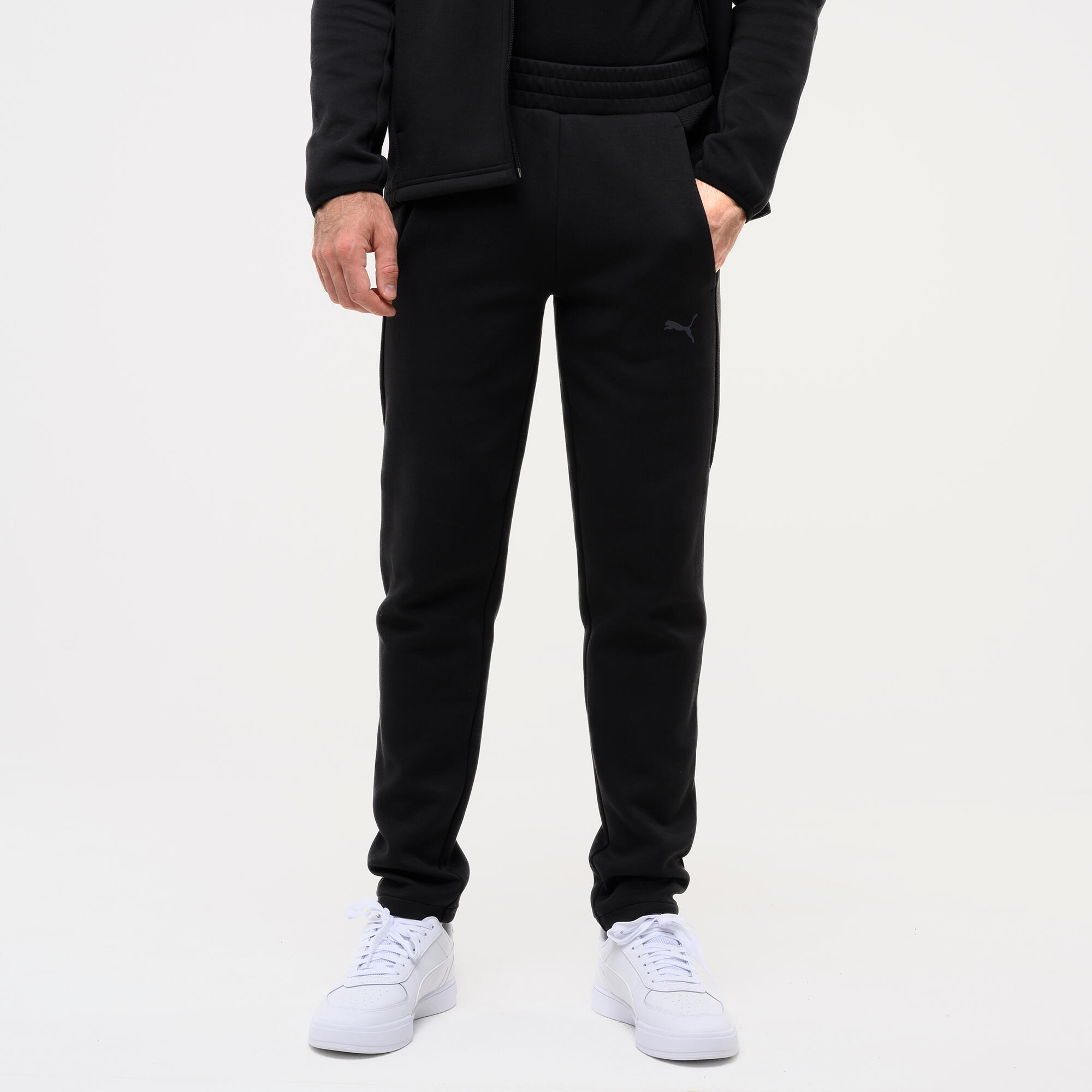 Men's Active Jogging Bottoms - Black