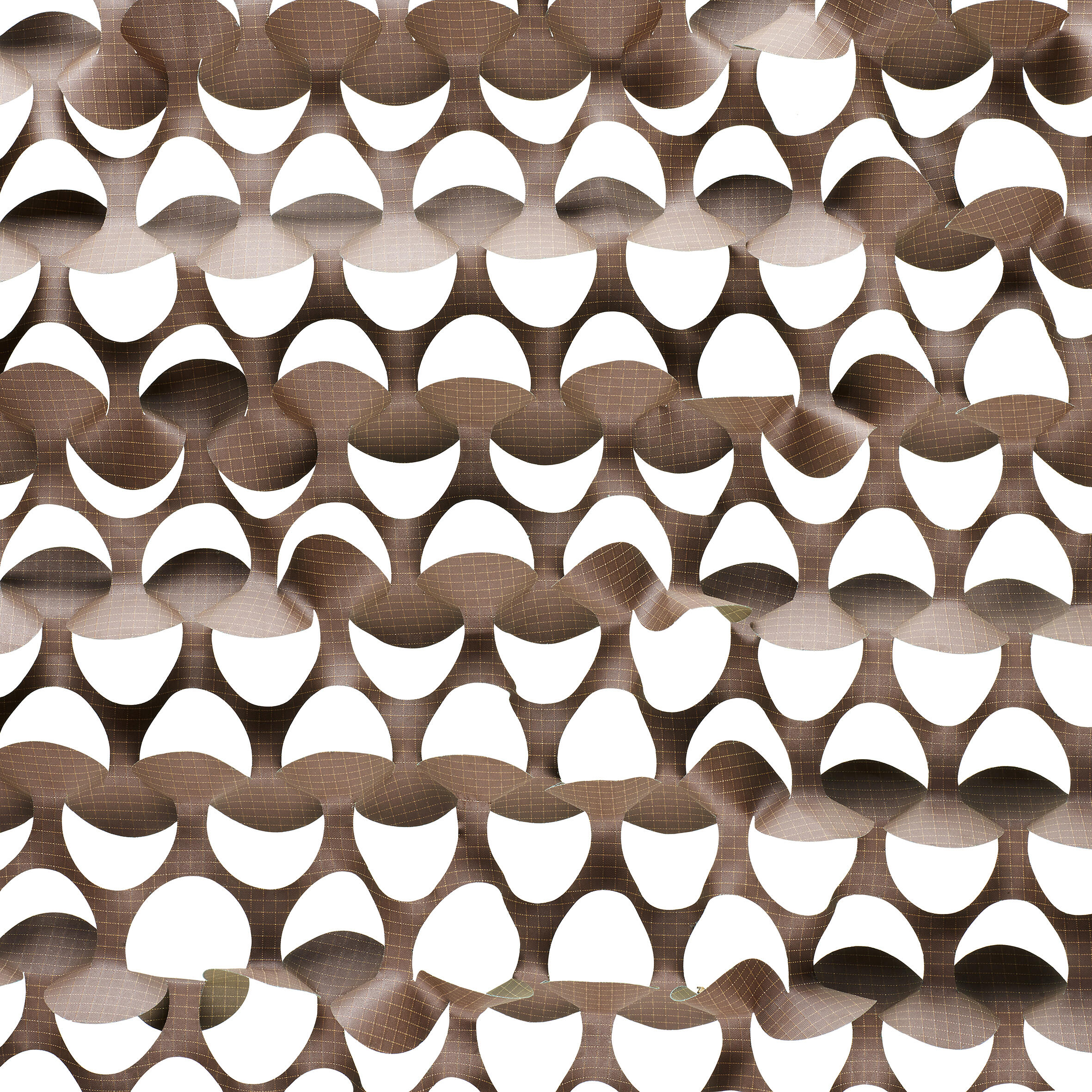 Robust Country Sport Net 4 M X 2.1 M Camouflage Green And Brown (Dimensions In