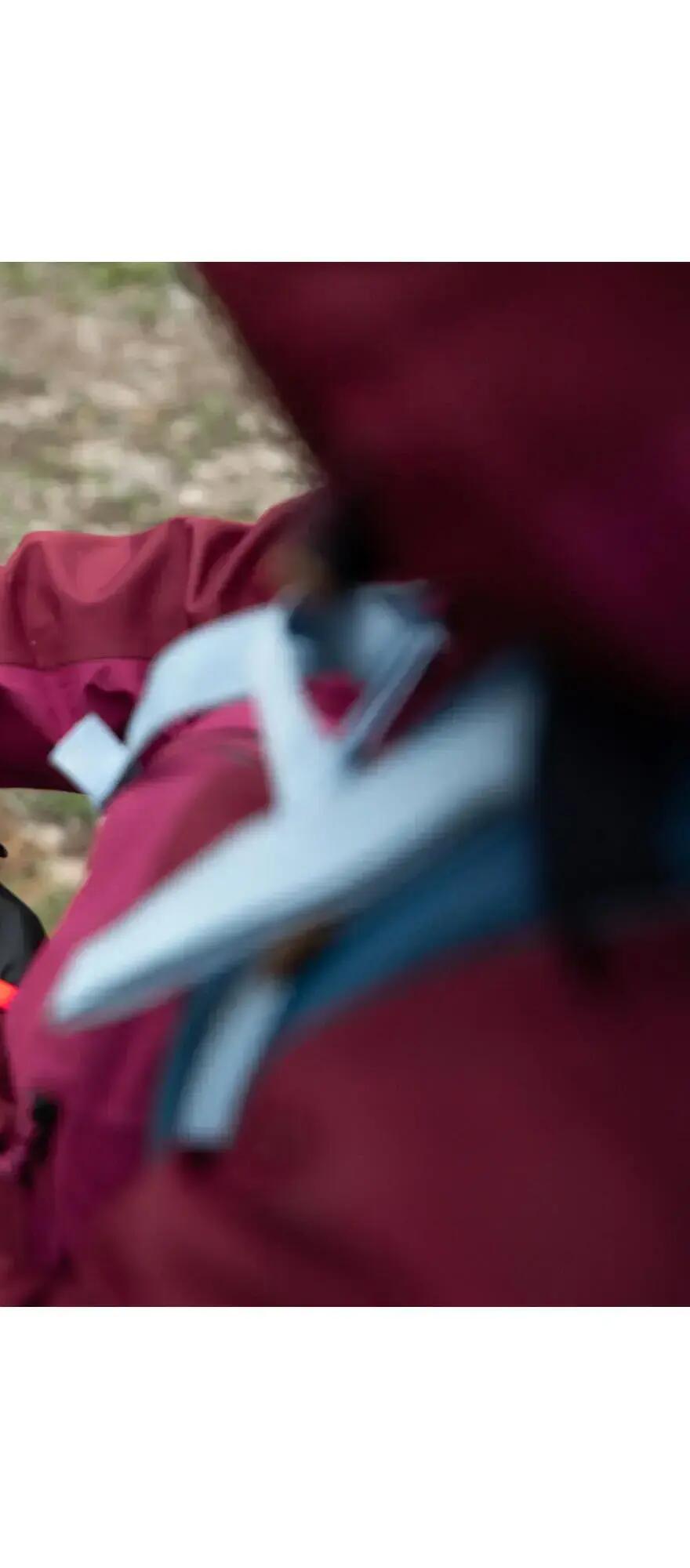 Adult Mountain Trekking Over-Gloves - MT500 Waterproof Black