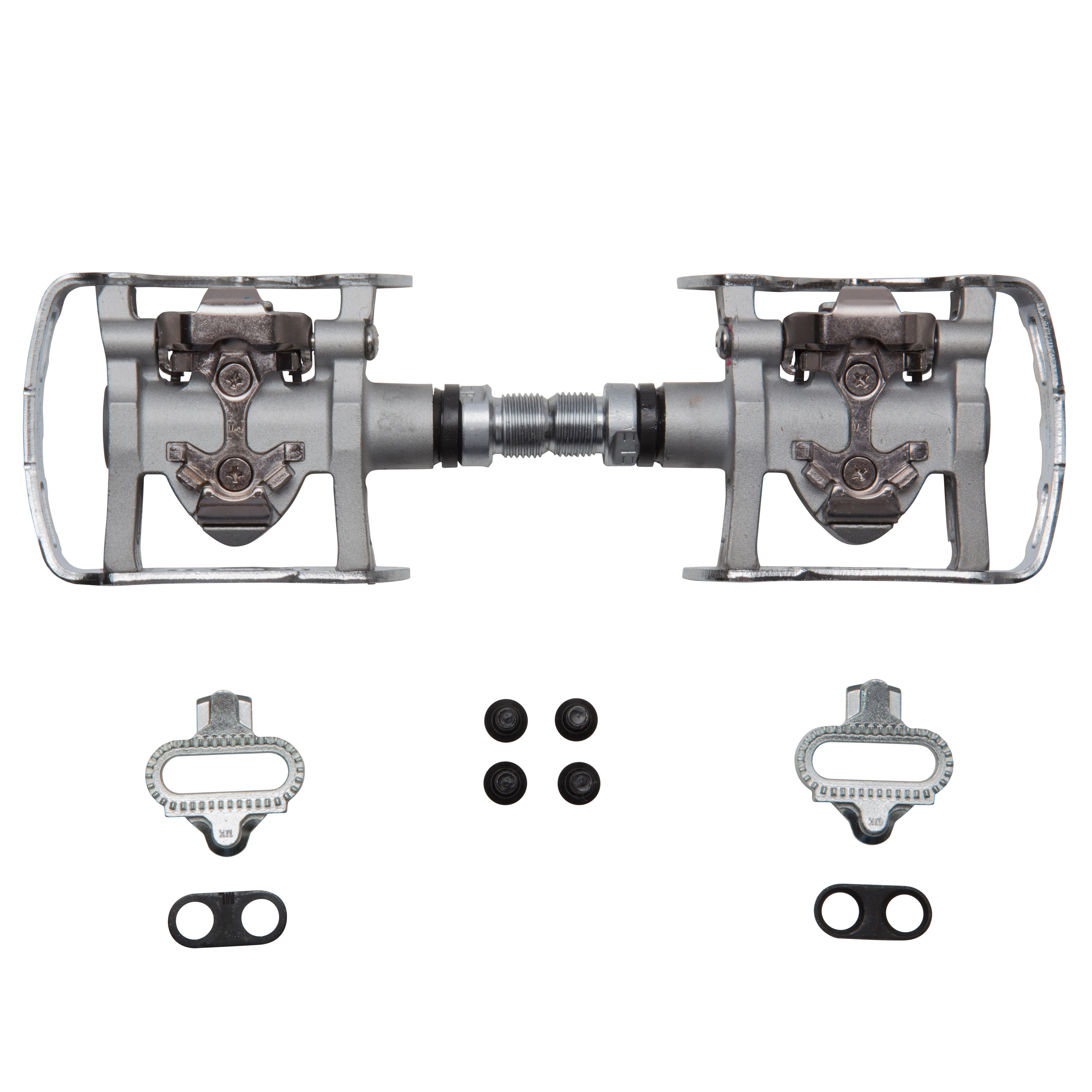Clipless Flat Aluminium MTB Pedals M324 SPD