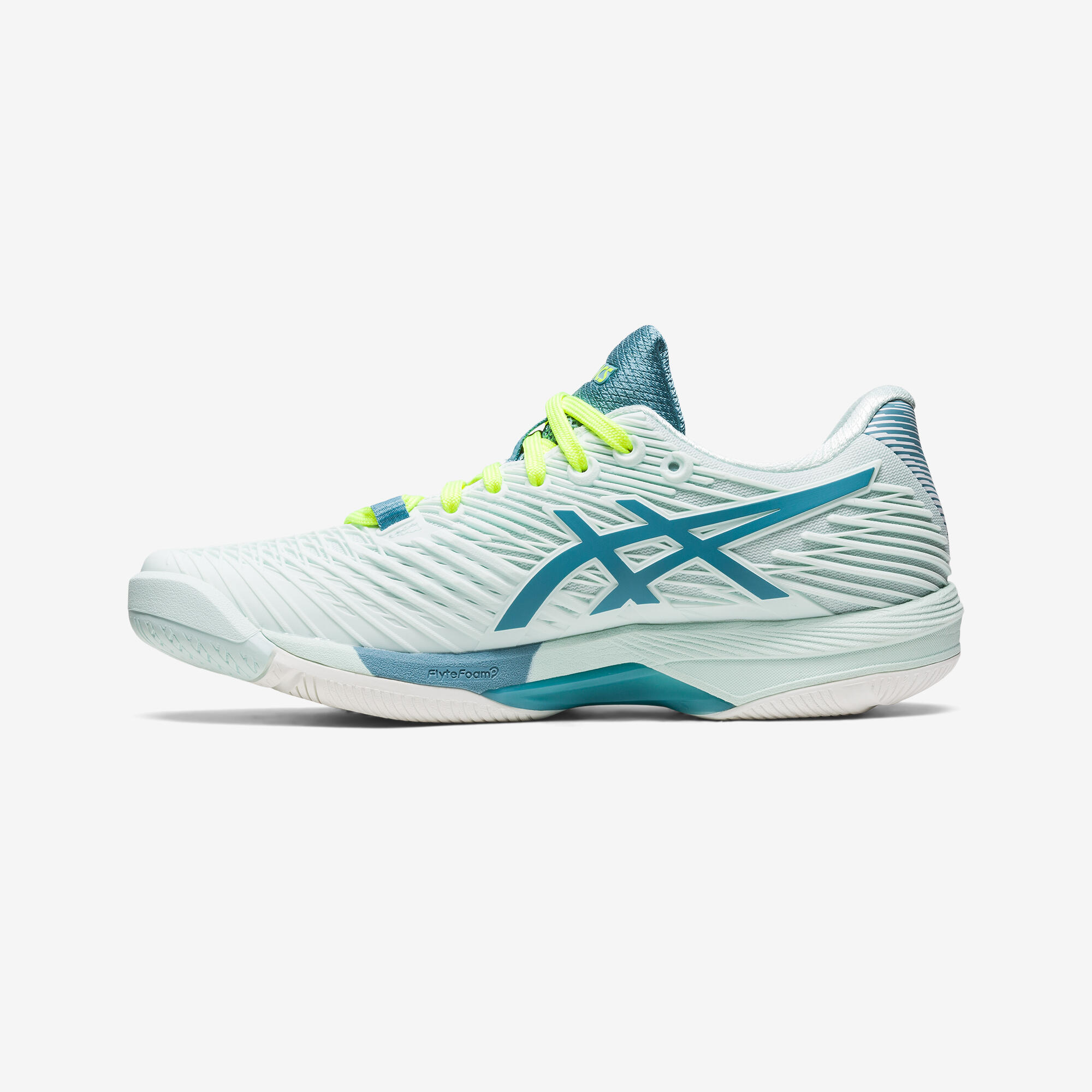 Women's Multicourt Tennis Shoes Solution Speed FF - Green/Turquoise