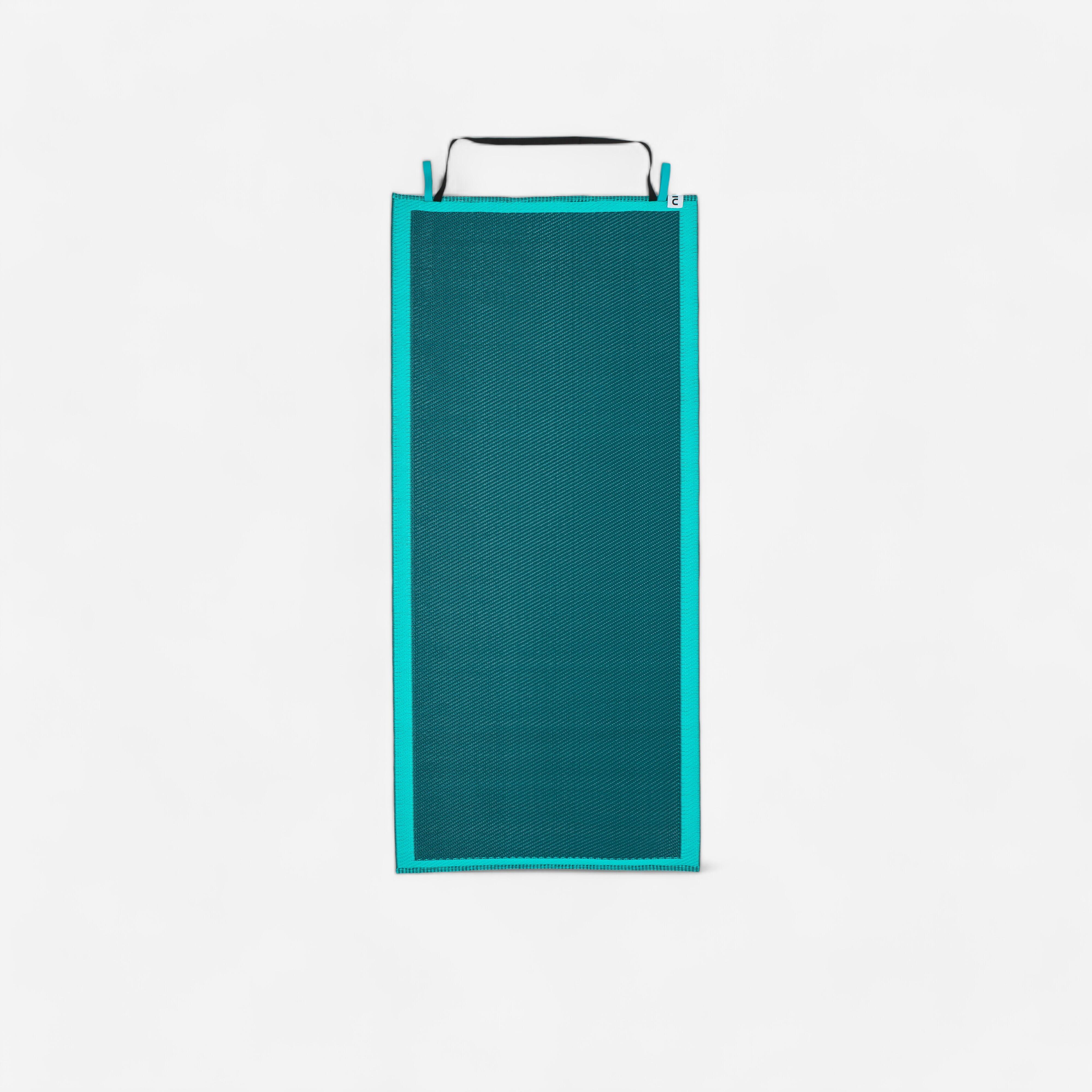 beach mat turquoise blue
