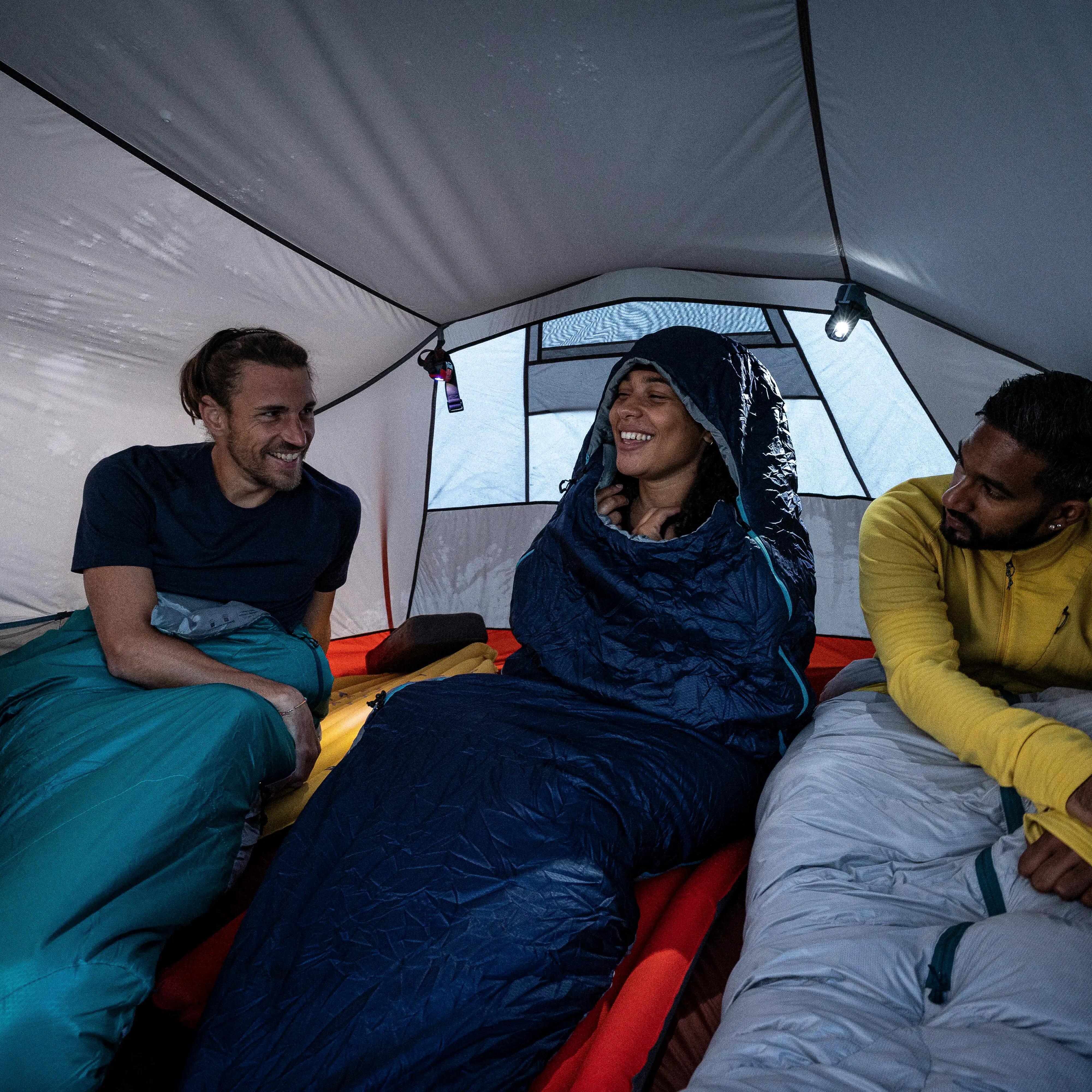 Trekking Sleeping Bag MT500 10°C - Polyester