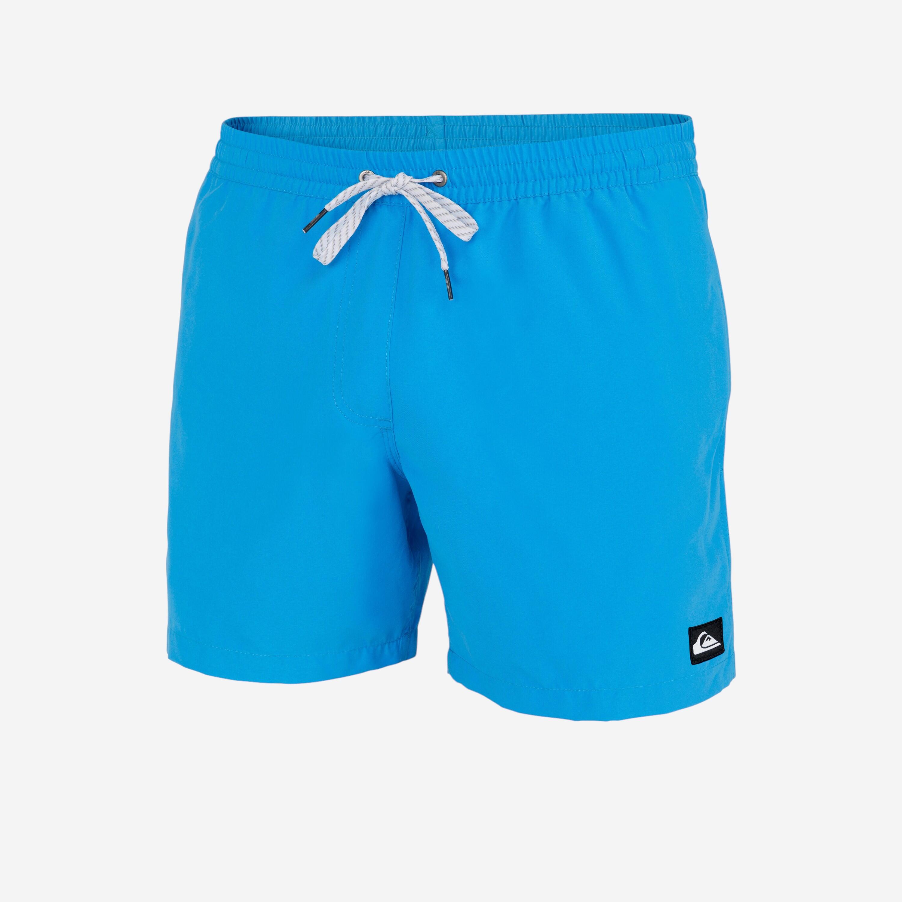 Men's short swim shorts QUIKSILVER VOLLEY light blue
