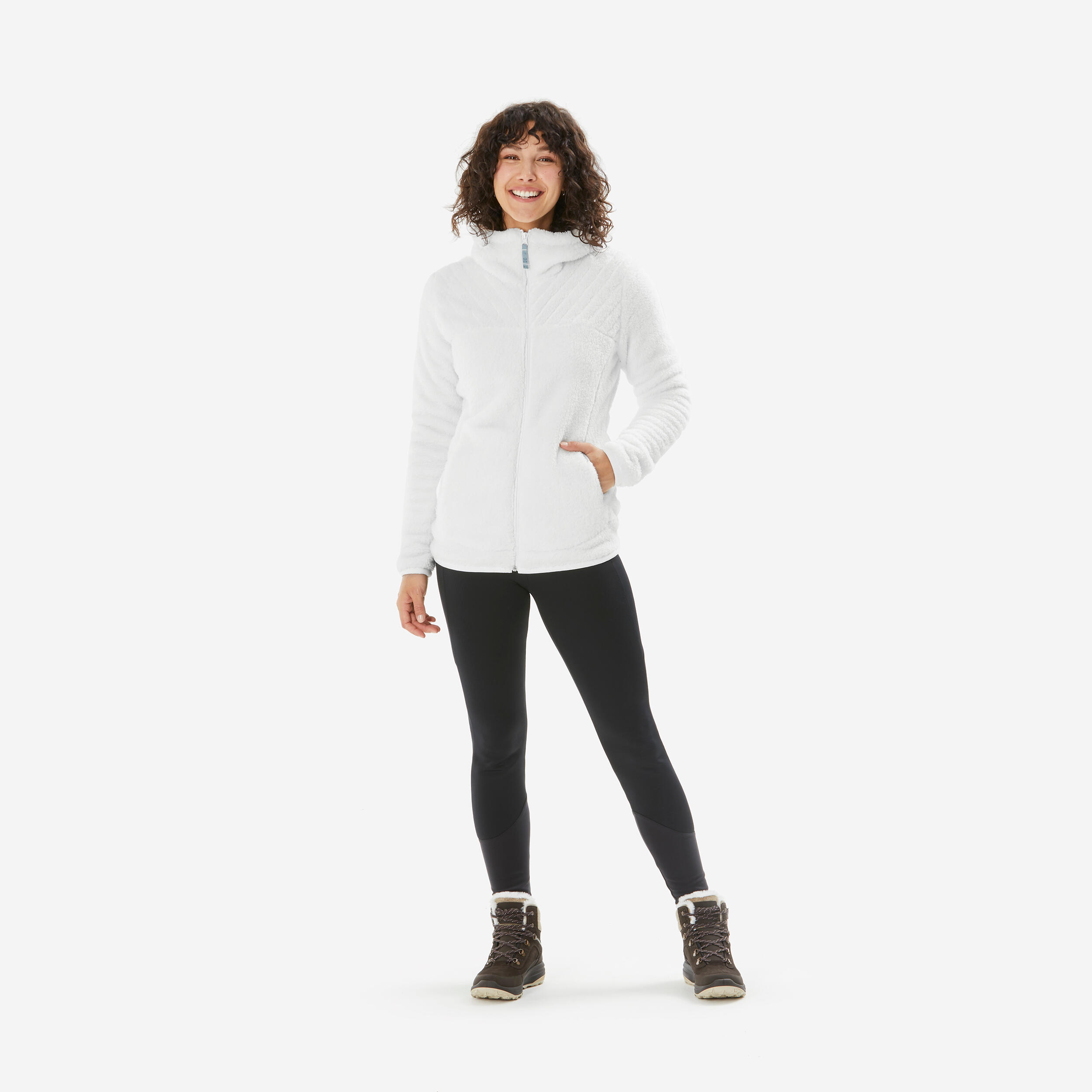Women’s Warm Hiking Fleece - SH500