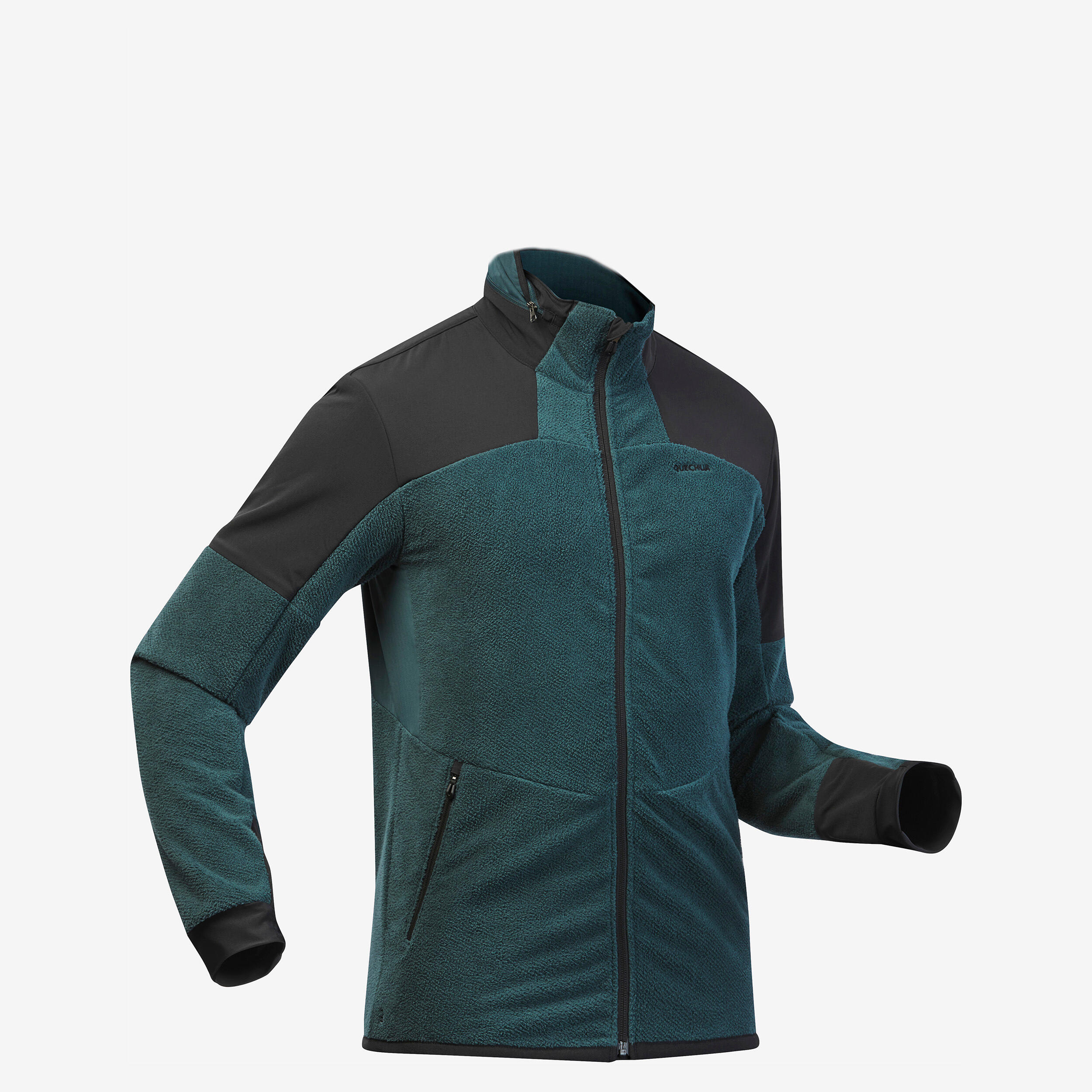 Men's hiking warm fleece jacket - SH500 MOUNTAIN