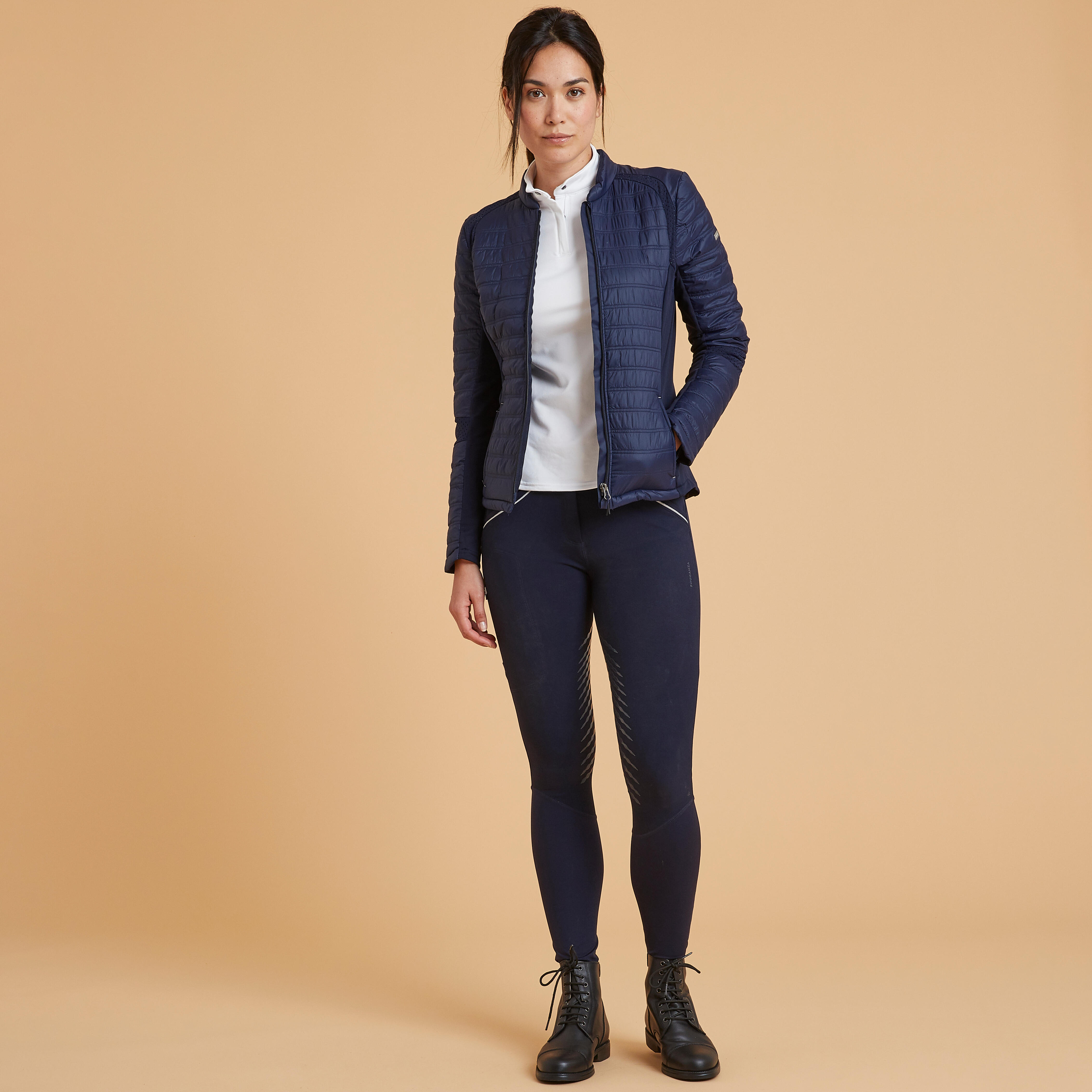 Women's Horse Riding Jacket 900 - Navy