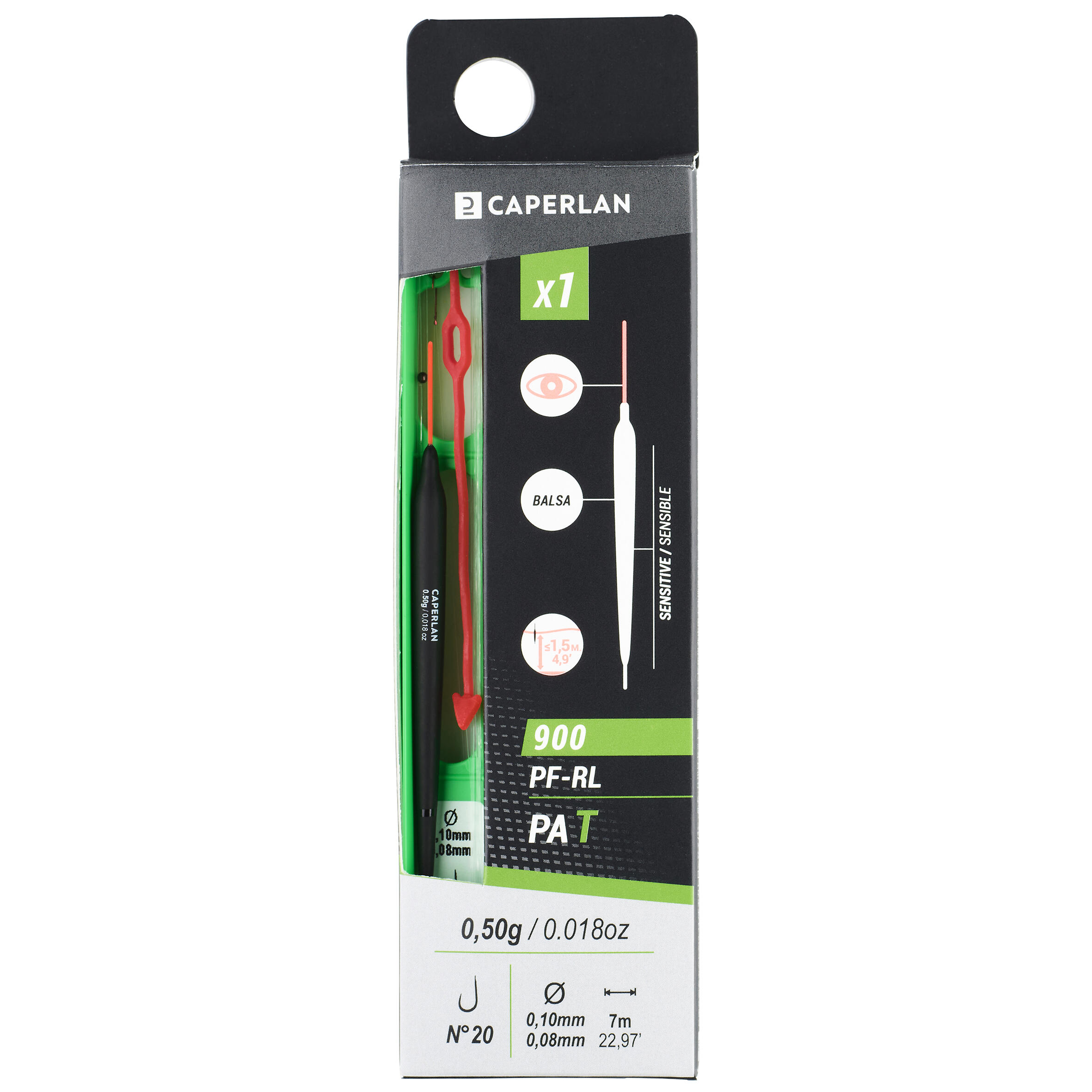 RIGGED LINE PF-RL900 T 0.5 g FOR SURFACE FISHING FOR CYPRINIDS