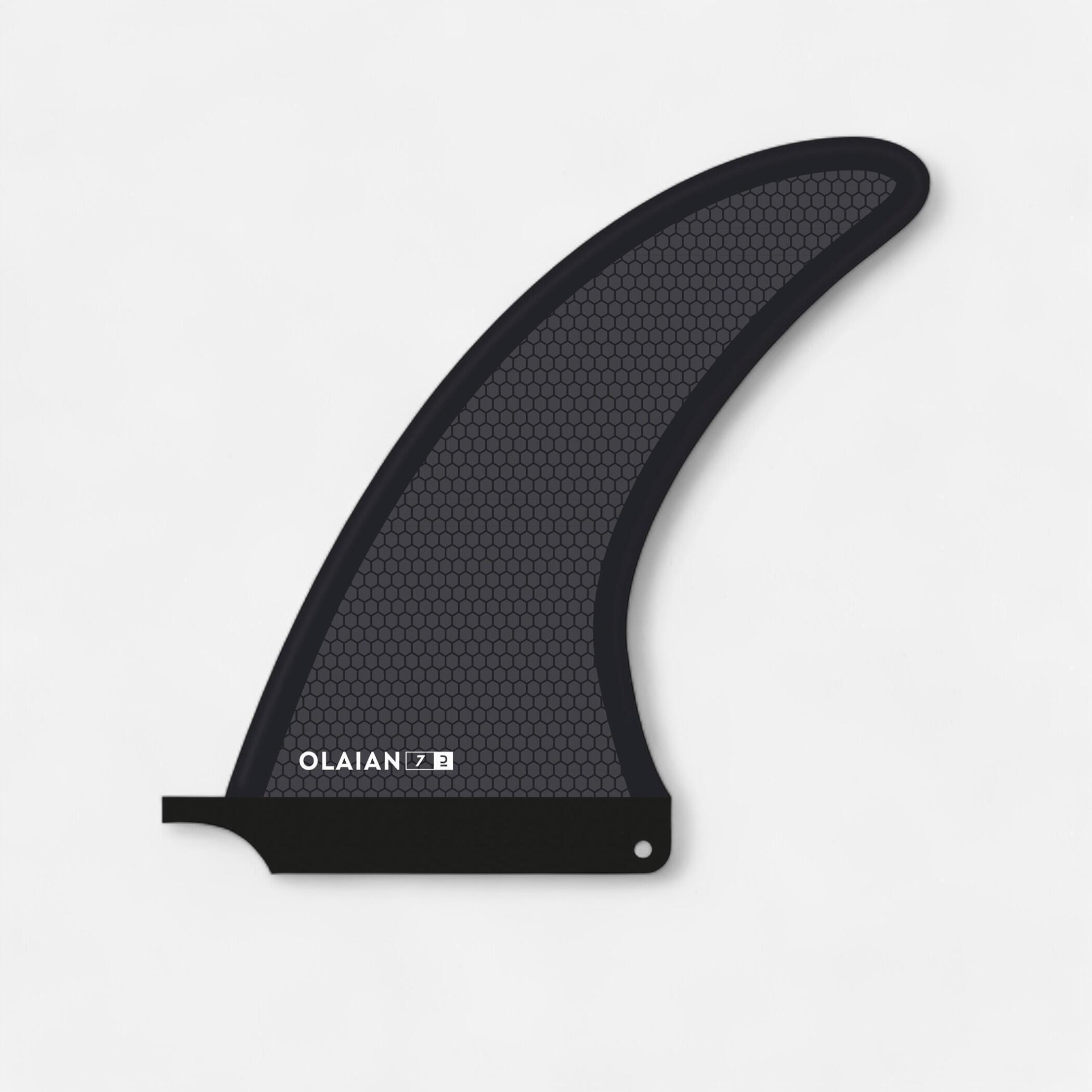 900 7” composite fin for US boxes for mid-length boards.