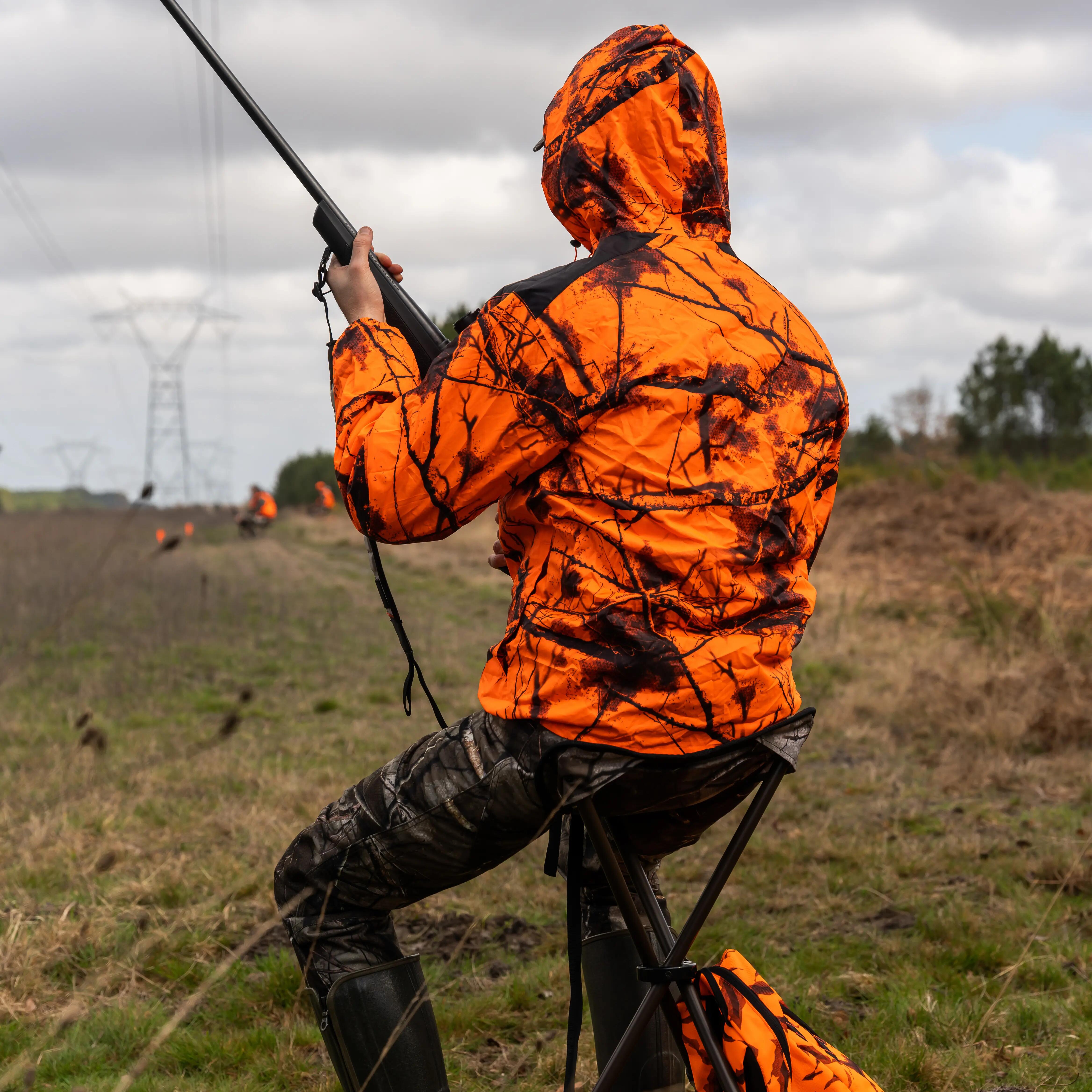 HUNTING PACKABLE DOWN JACKET TREEMETIC NEON 900