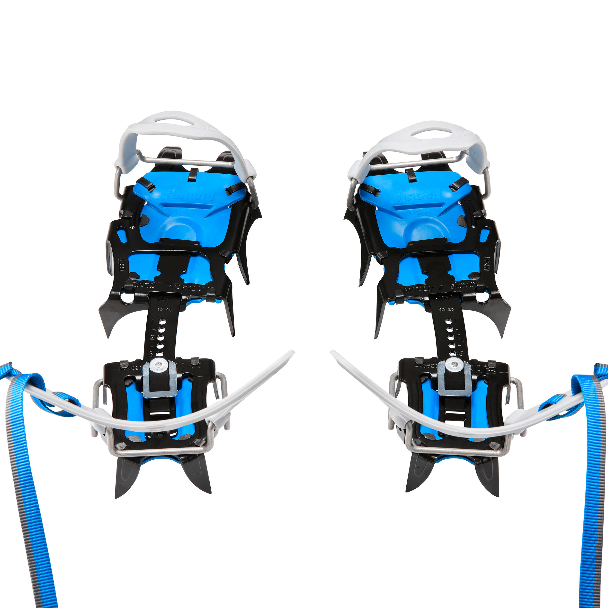 12-point mountaineering CRAMPONS - MAKALU STRAPS