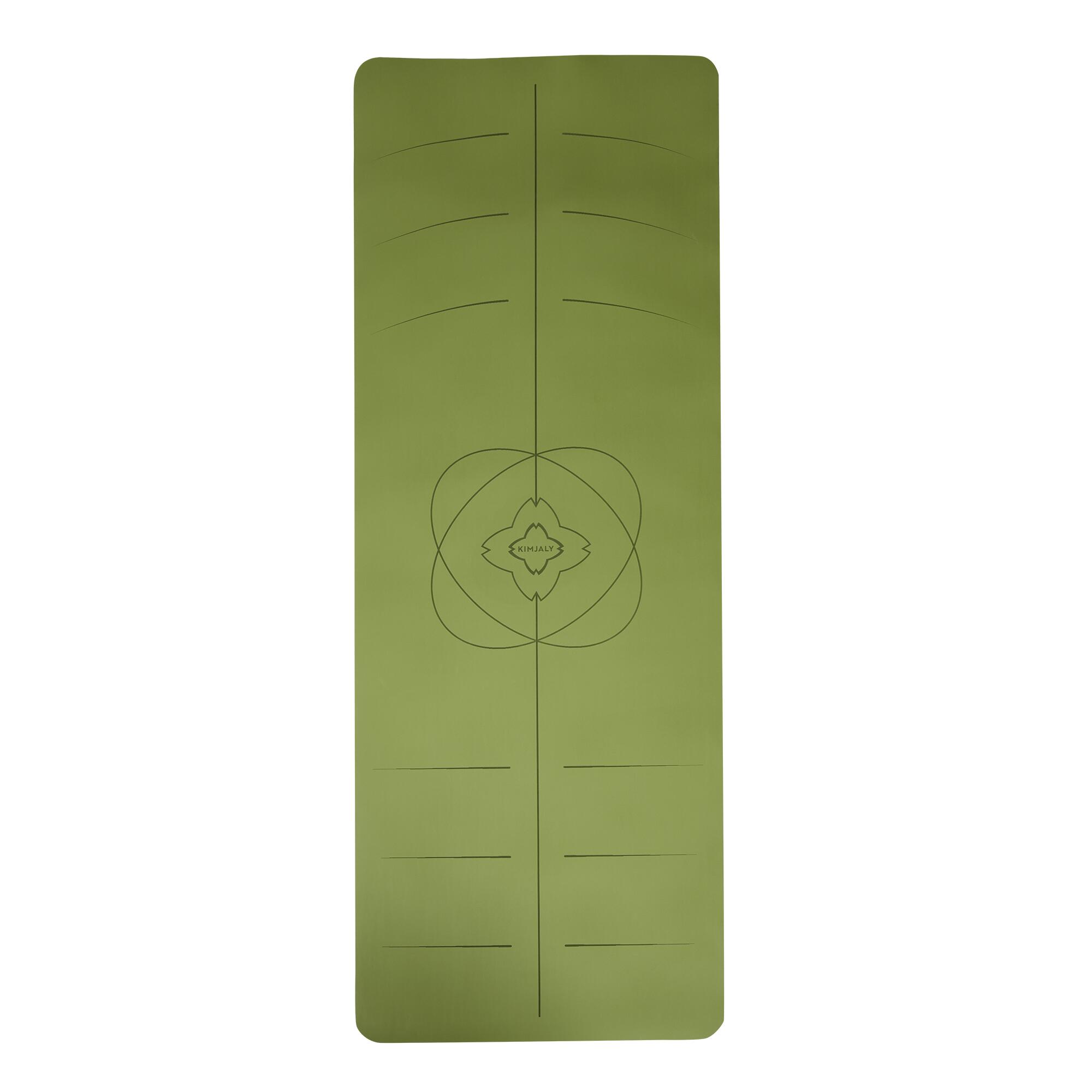 Ultra-Grippy Yoga Mat 185 cm x 65 cm x 4 mm - Green