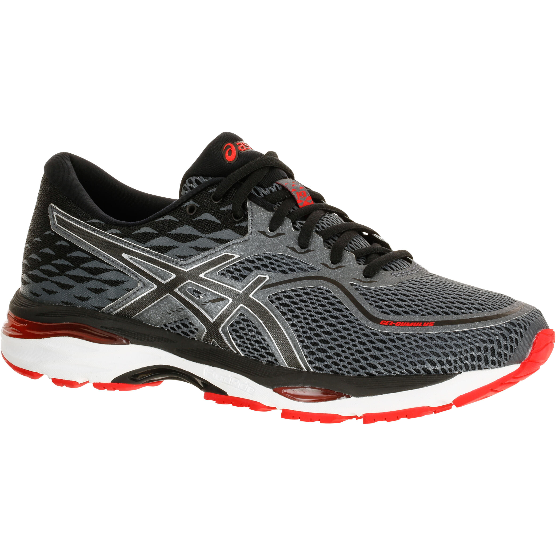 ASICS GEL CUMULUS 19 MEN'S RUNNING SHOES RED