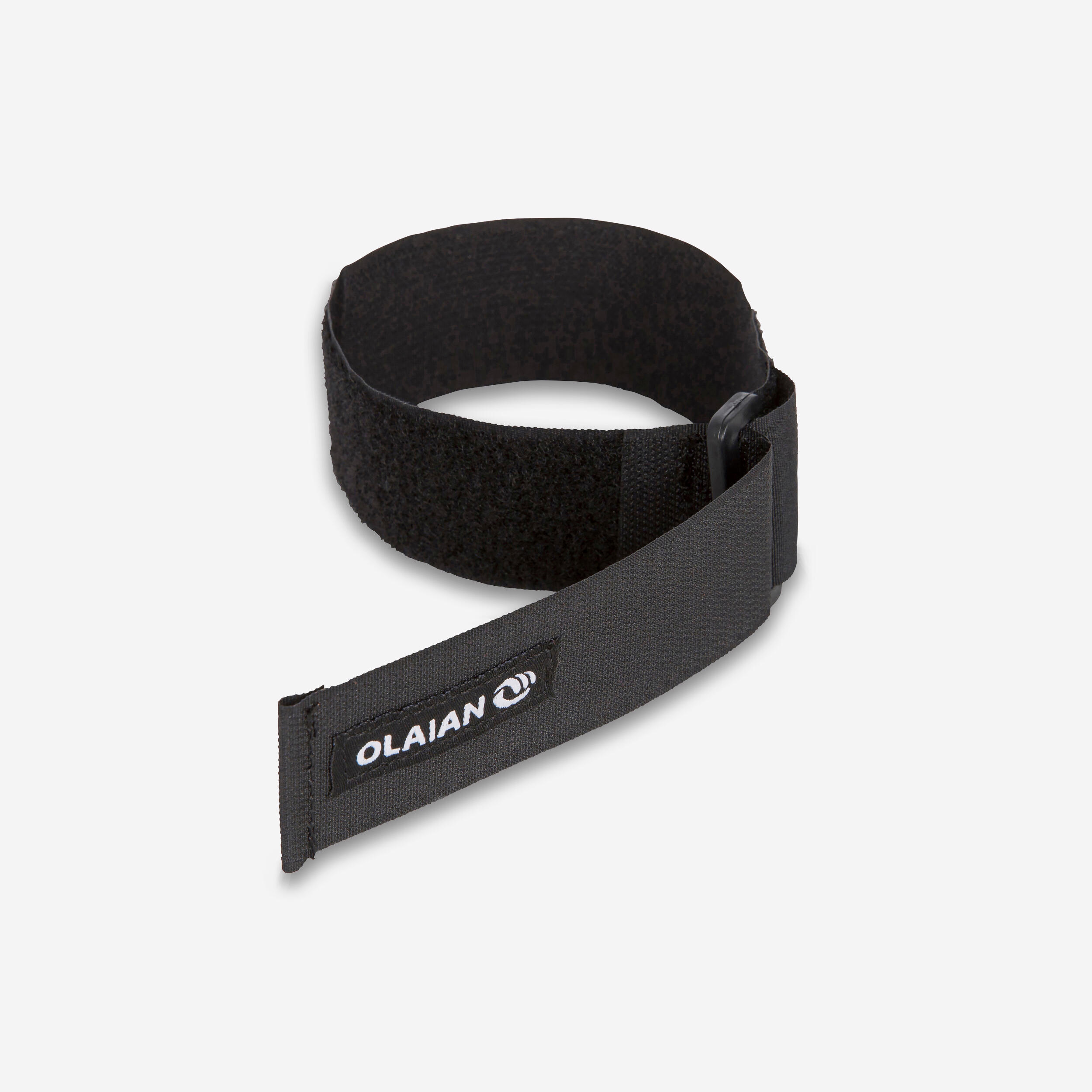 Ankle strap for surfing  kitesurfing and windsurfing wetsuits - Black