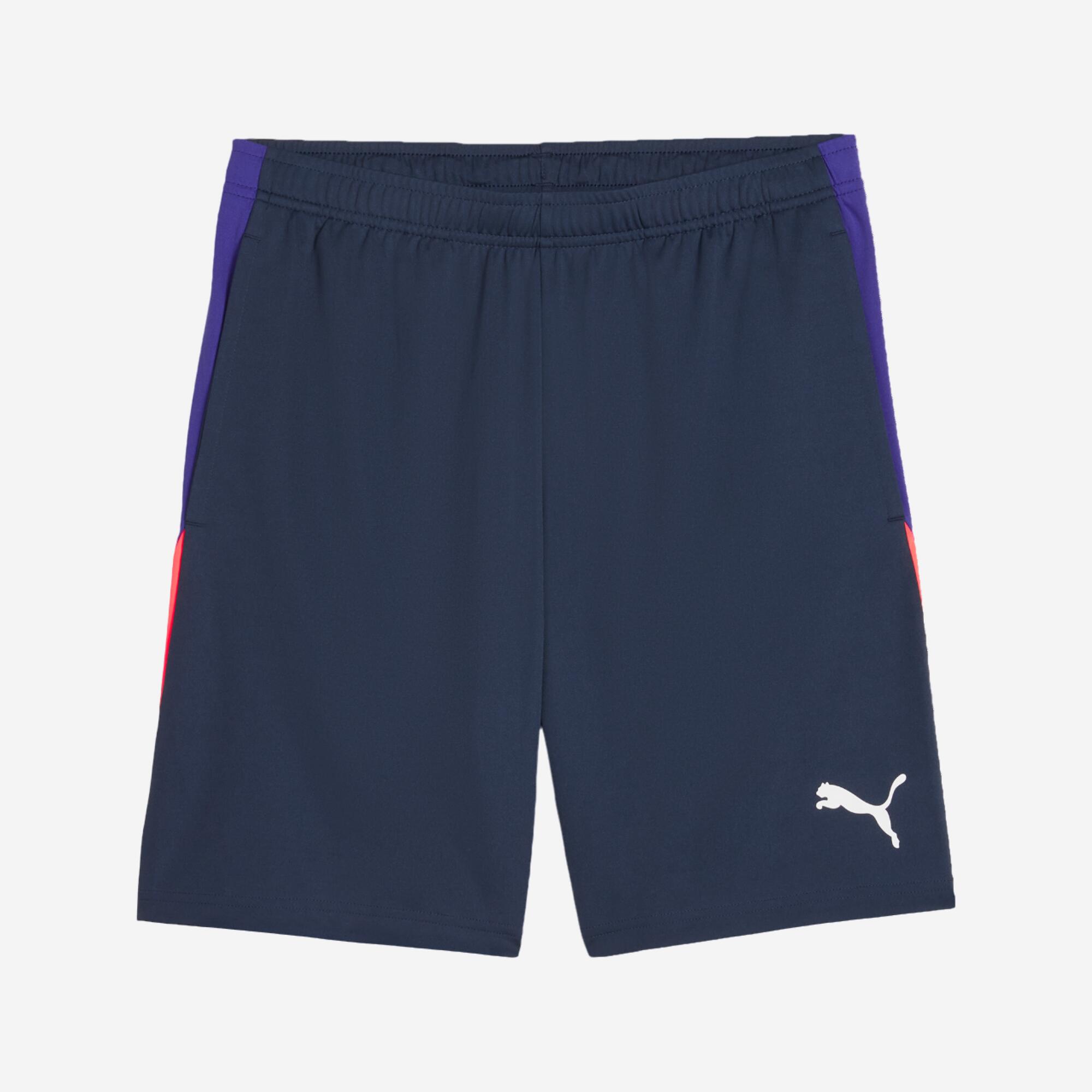 Adult Football Shorts Indivliga - Navy Blue
