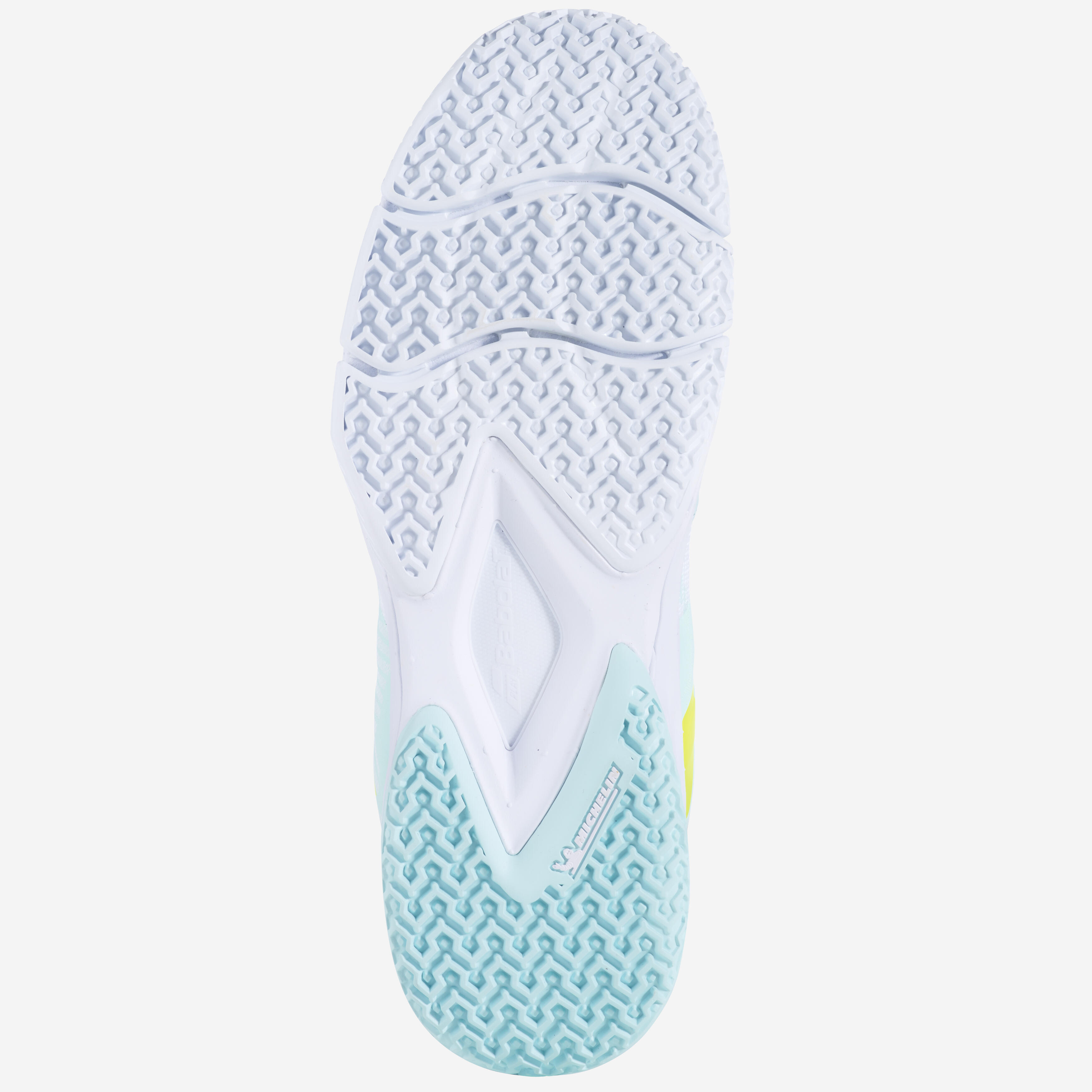 Women's Padel Shoes Sensa 24 - White/Yellow