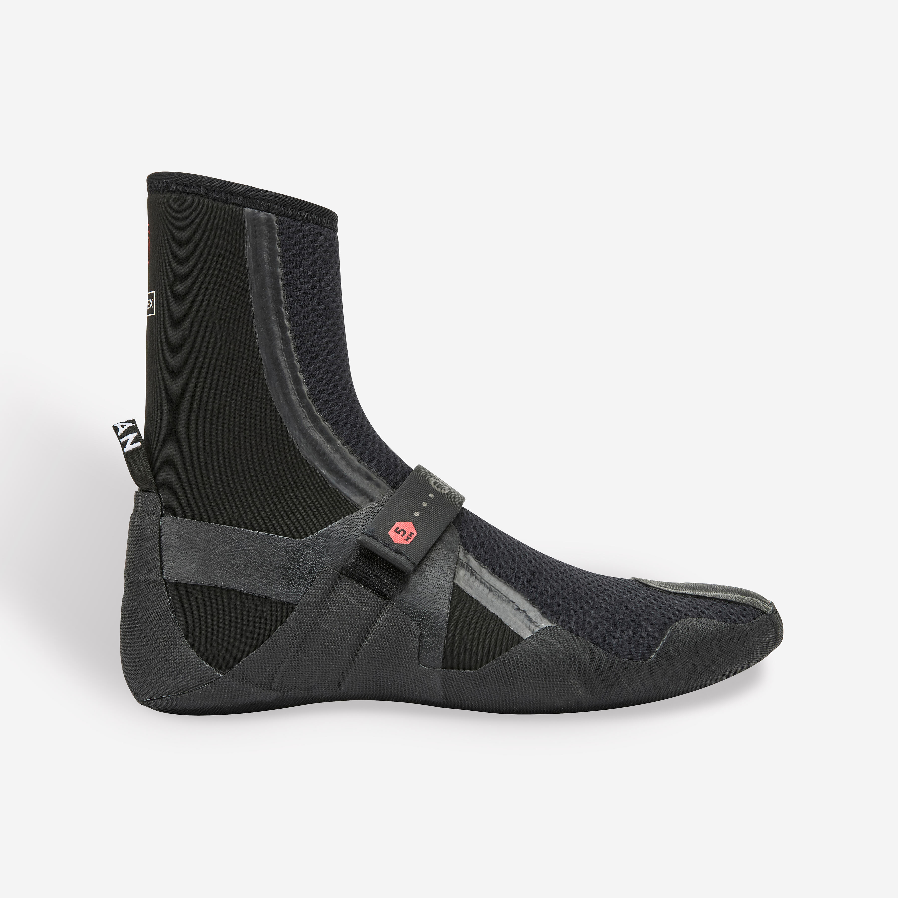 Surfing YULEX booties 5 mm  900 black