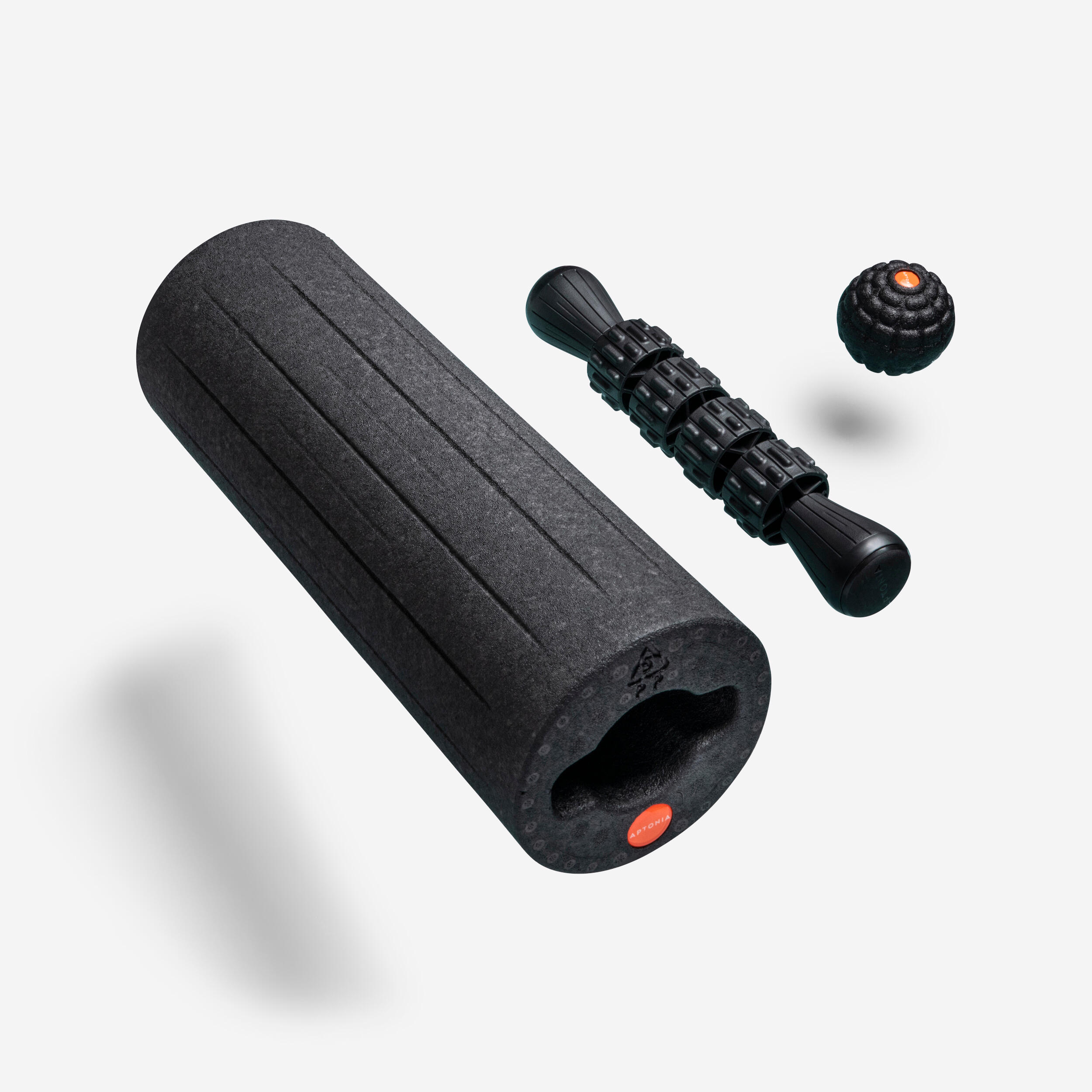 DISCOVERY 100 3-in-1 Massage Kit: Massage ball  stick and roller