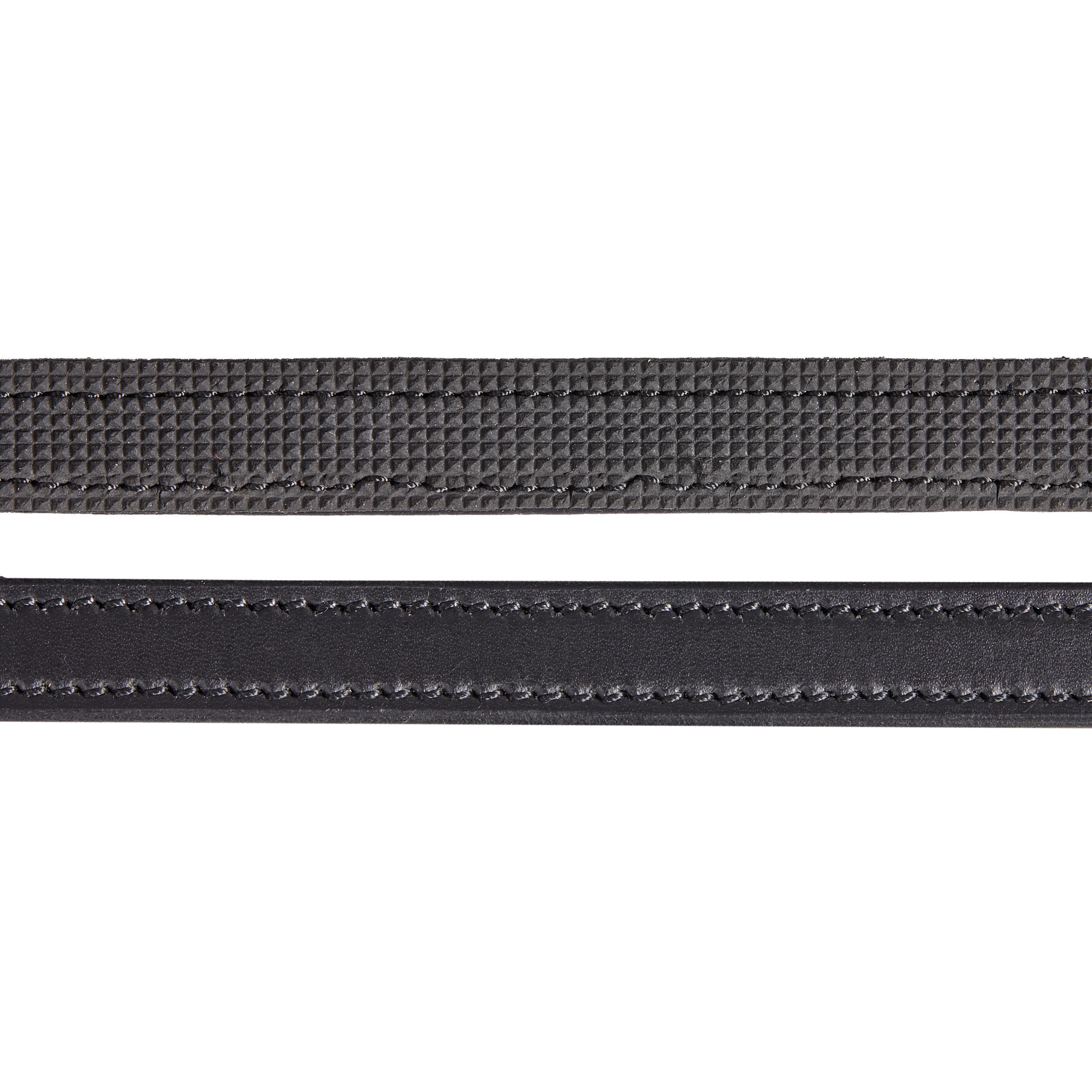 Horse Riding Fine Grip Reins for Horses 500 - Black