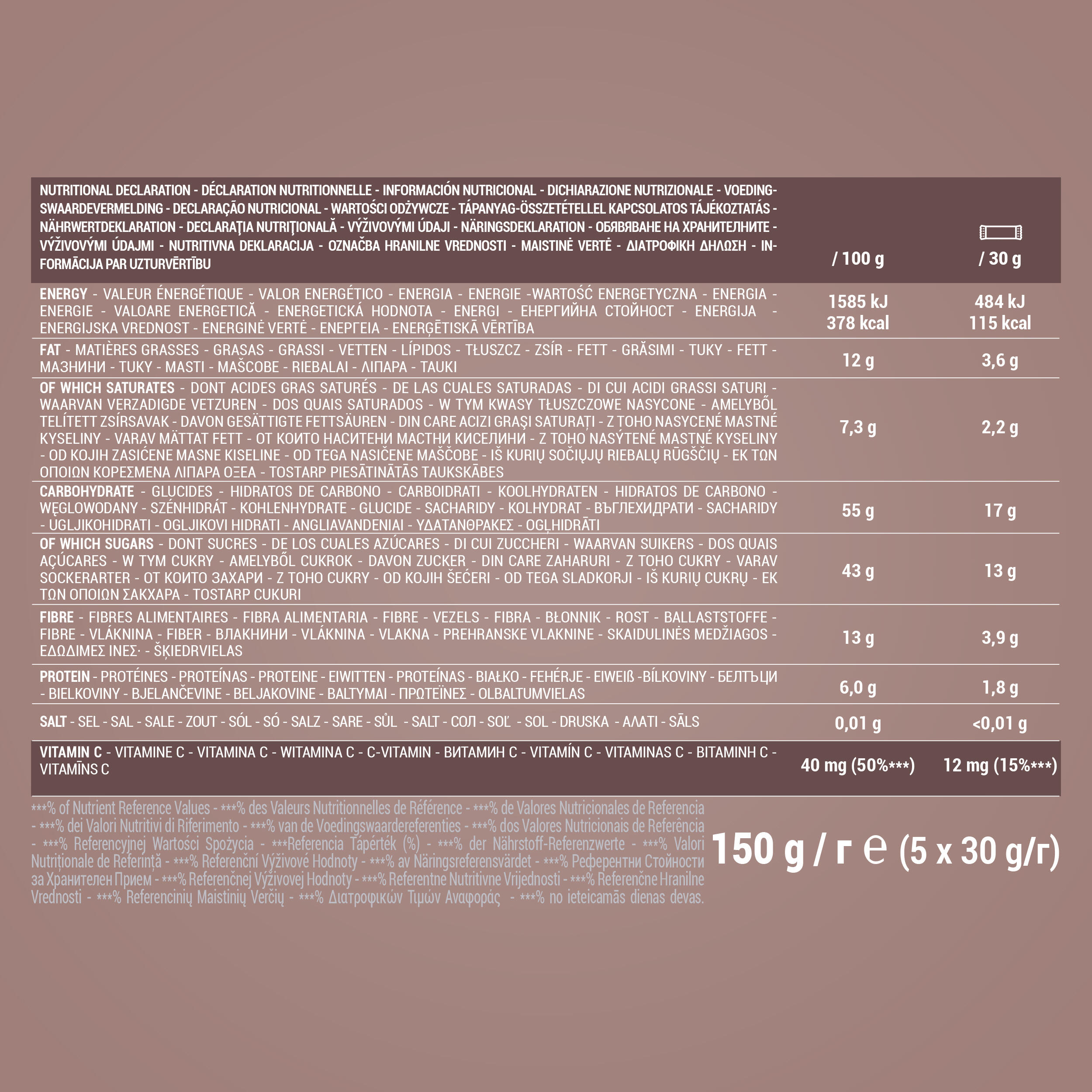 DATE AND COCOA SPORTS BAR / GLUTEN FREE