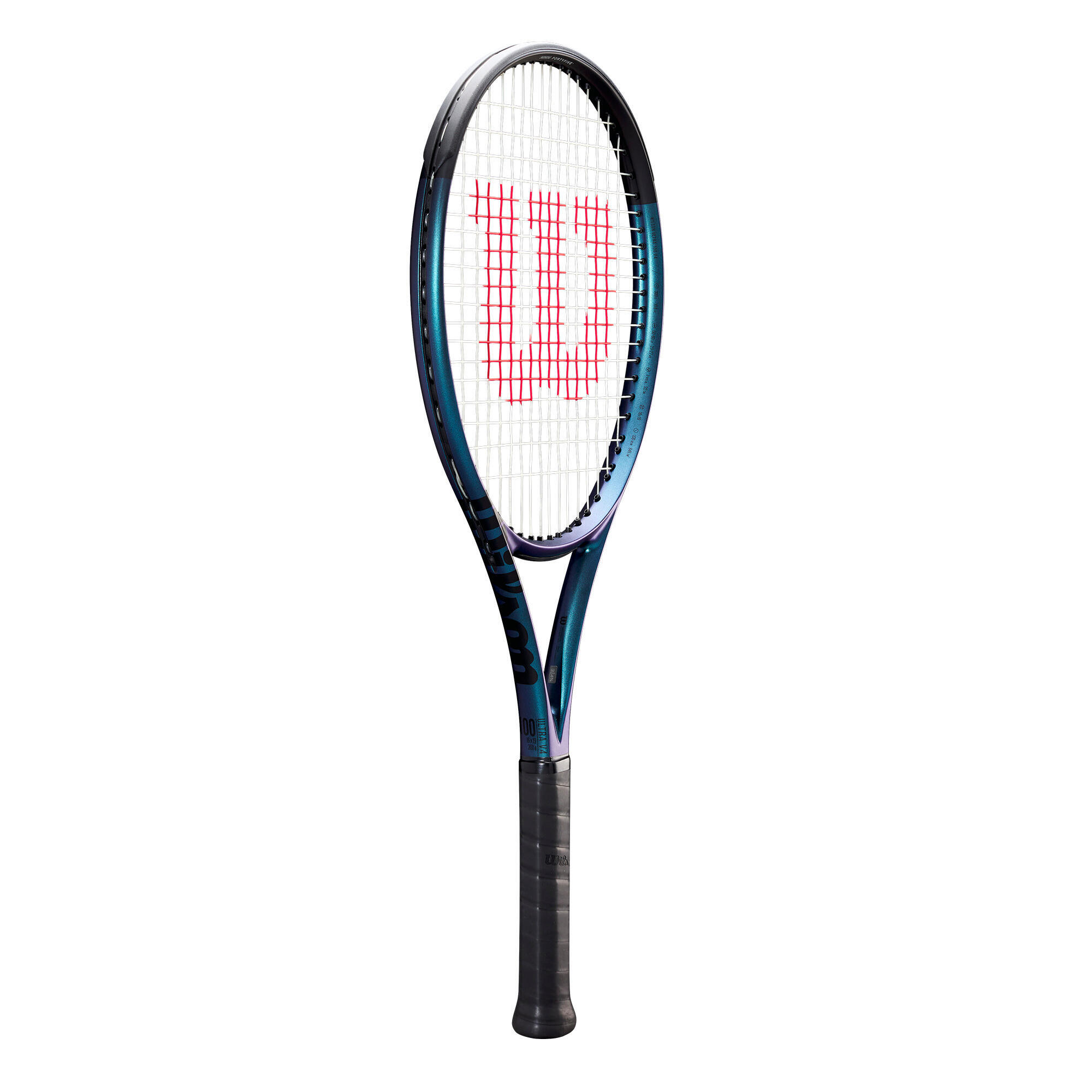 Adult 300 g Unstrung Tennis Racket Ultra 100 V4 - Blue