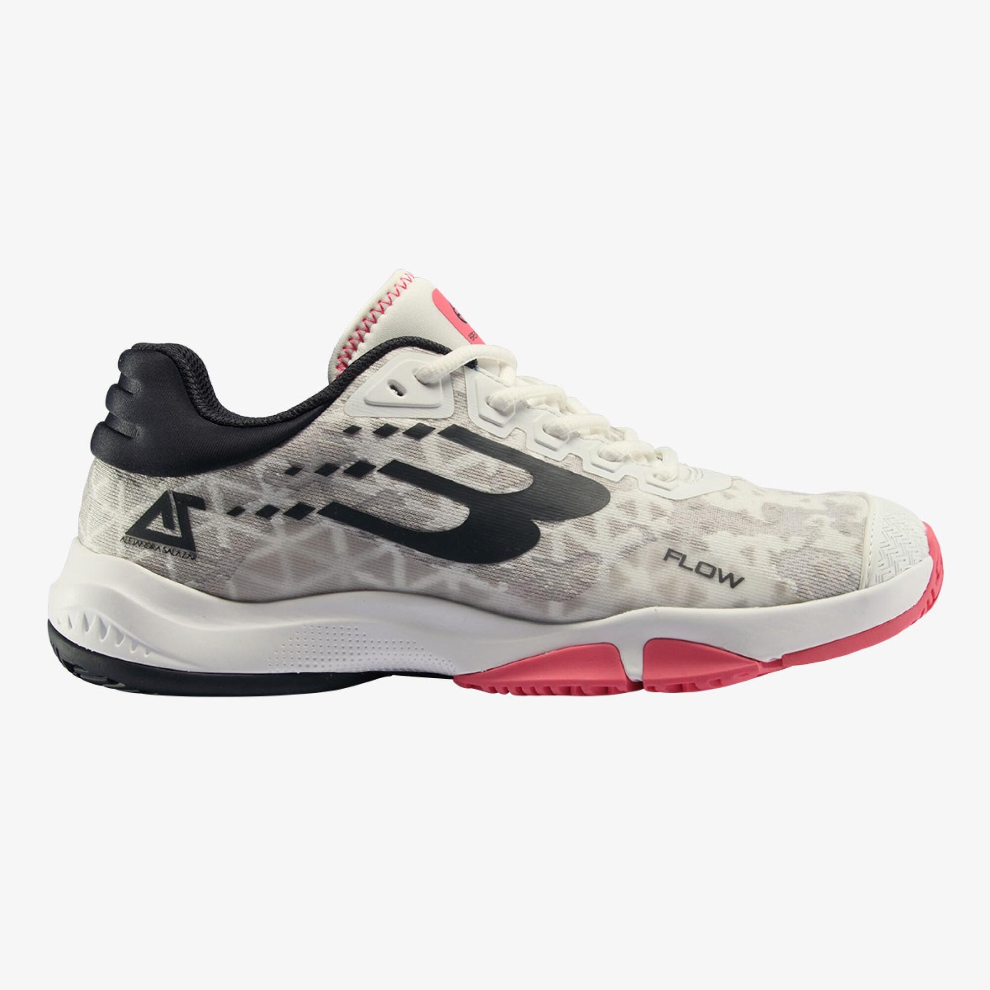 Women's Padel Shoes Flow - Grey/White