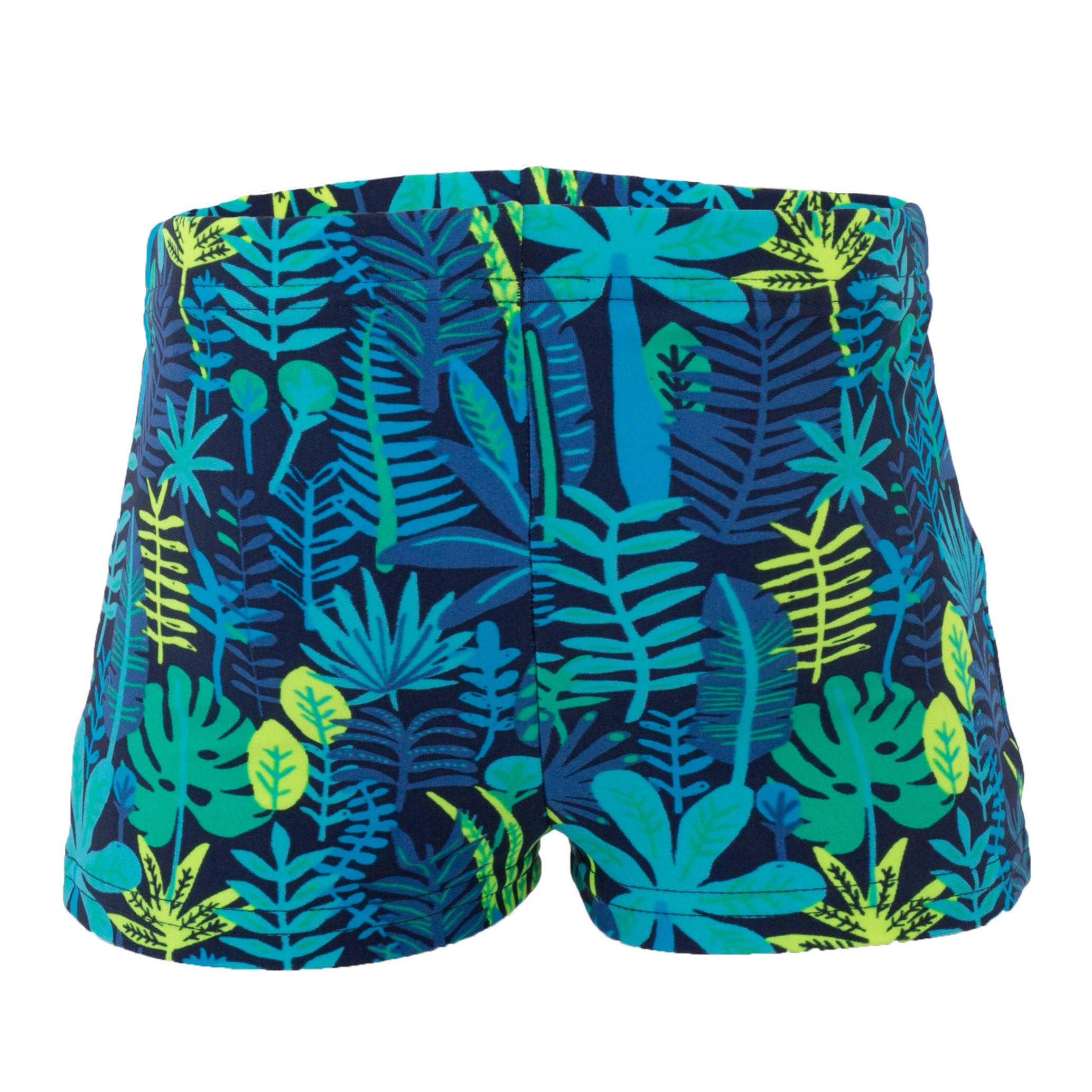Baby / Kids' Swim Shorts - Blue Jungle Print