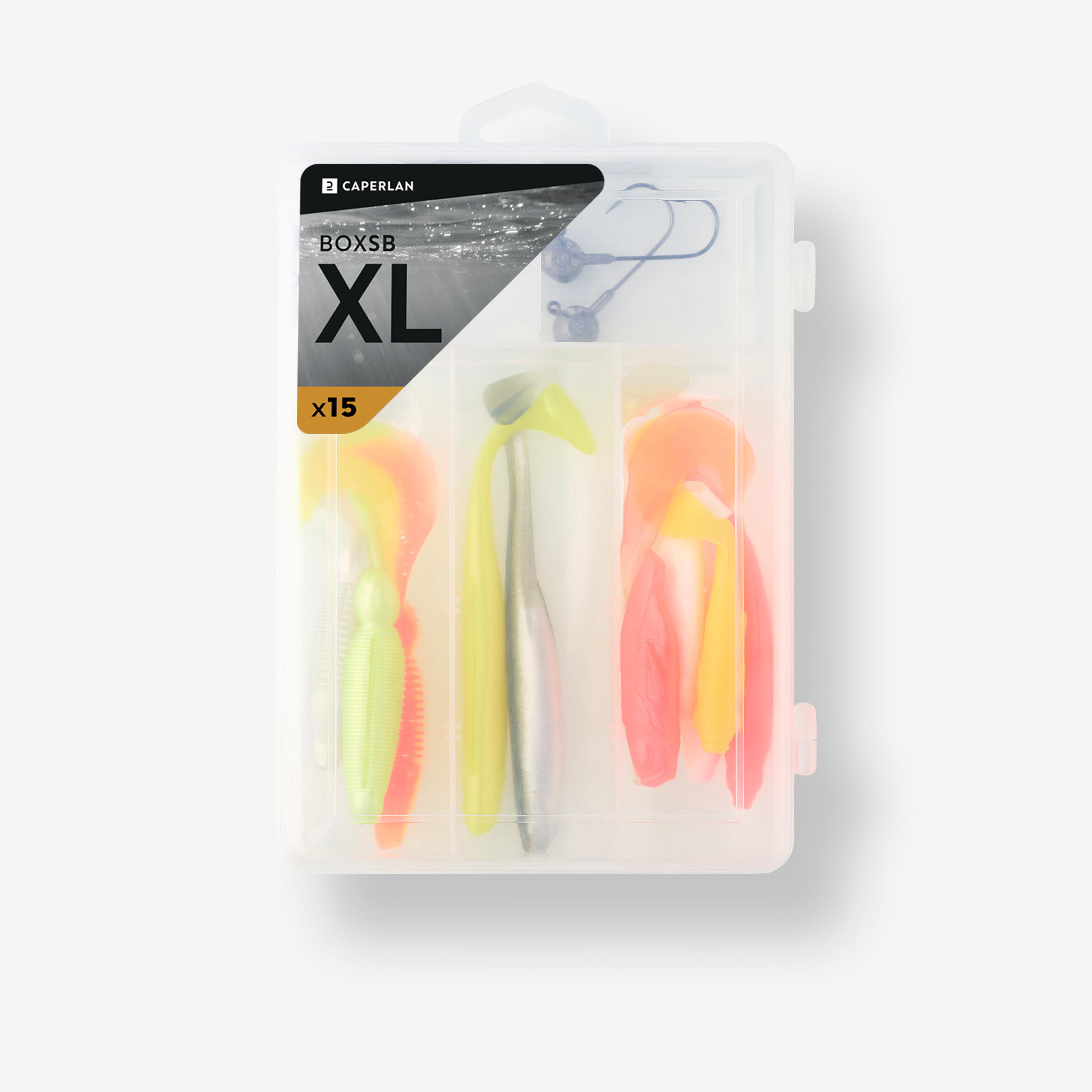 BOX OF SOFT LURES BOXSB XL