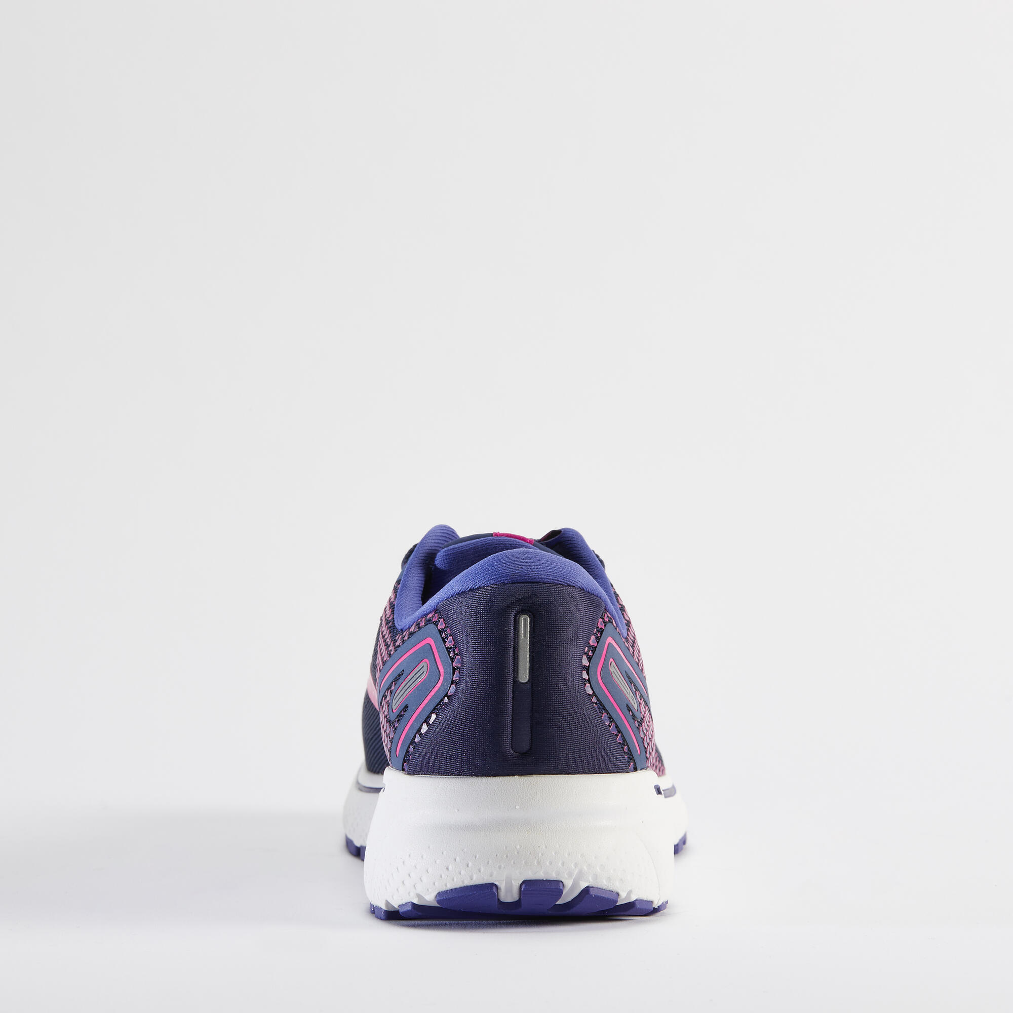 BROOKS GHOST WOMEN'S RUNNING SHOES - BLUE AND PINK