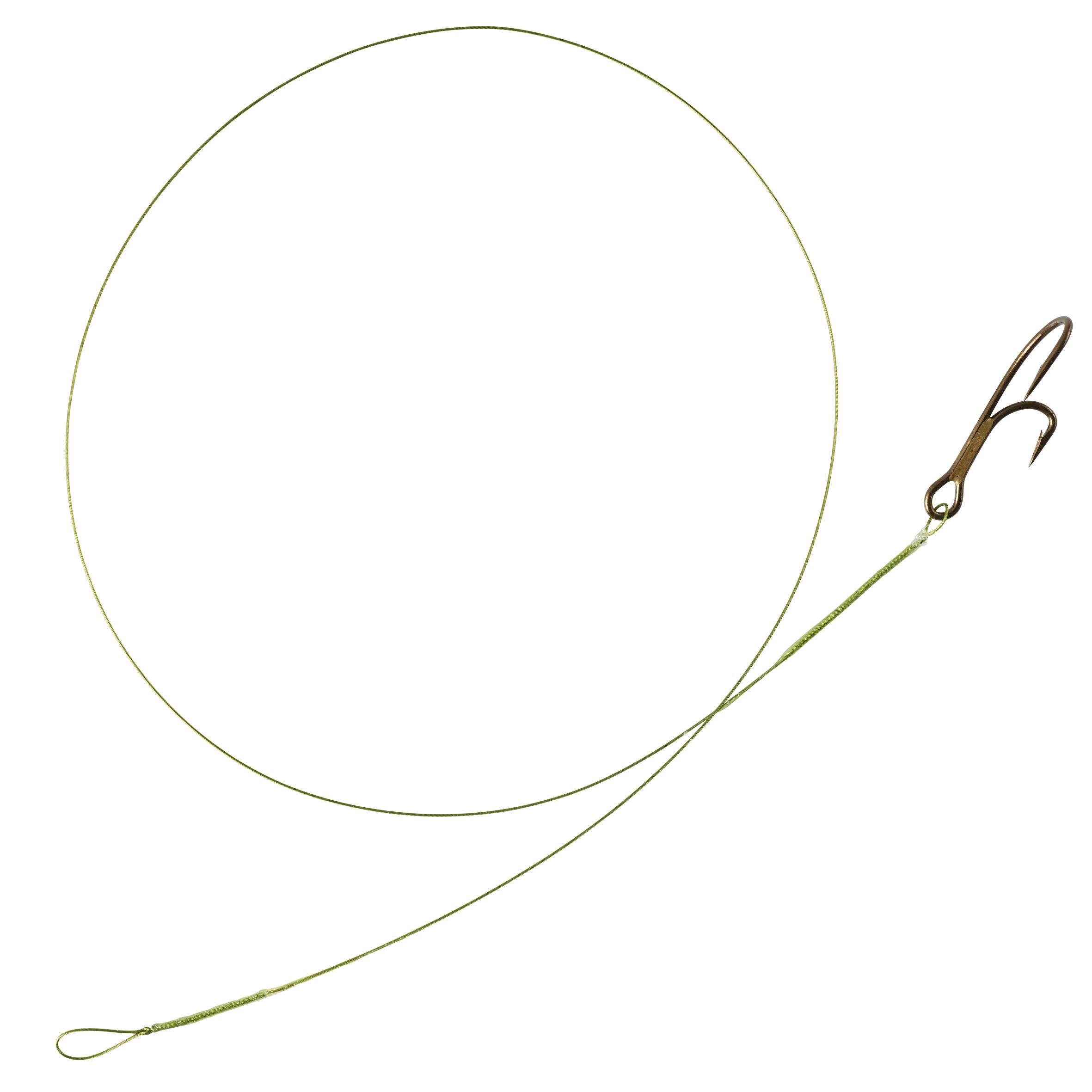 RESIFIGHT 7 ryder hooks 7 kg x3 predator fishing leader