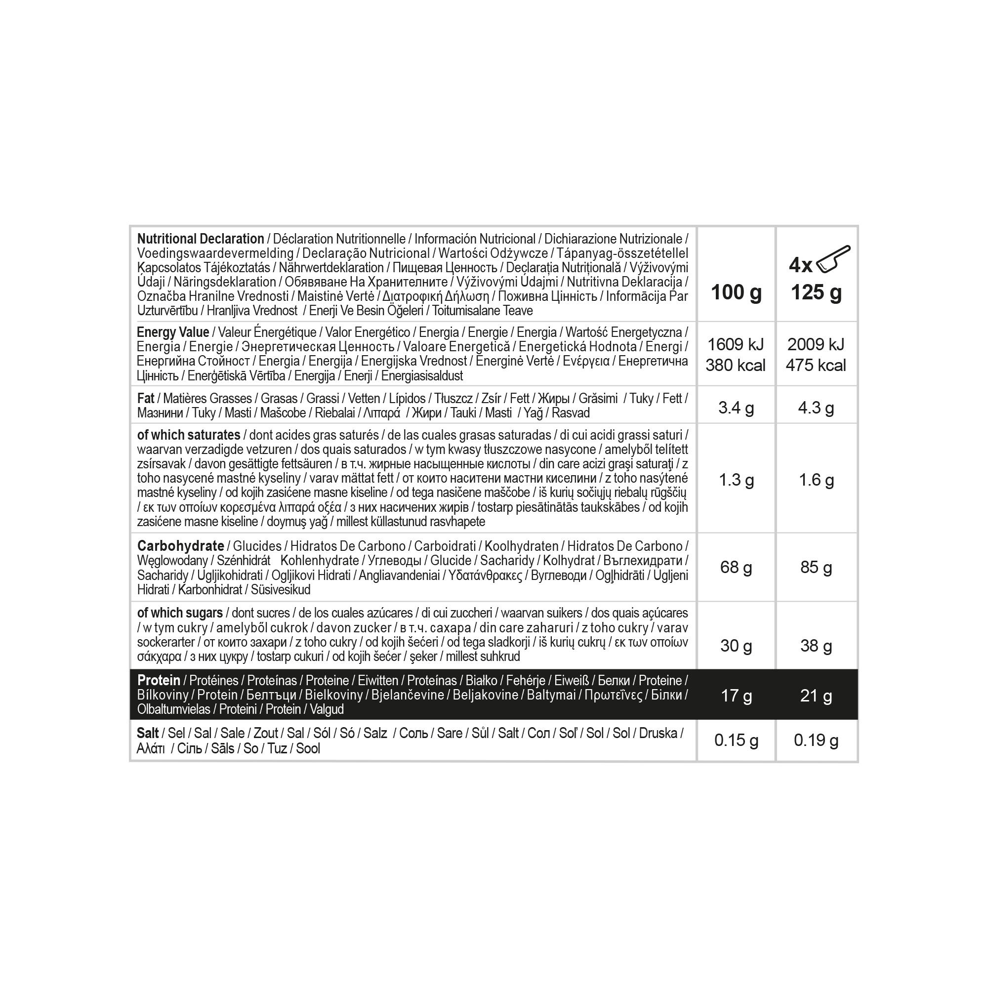 Oat and Whey Weight Gainer 2.5 kg - Chocolate