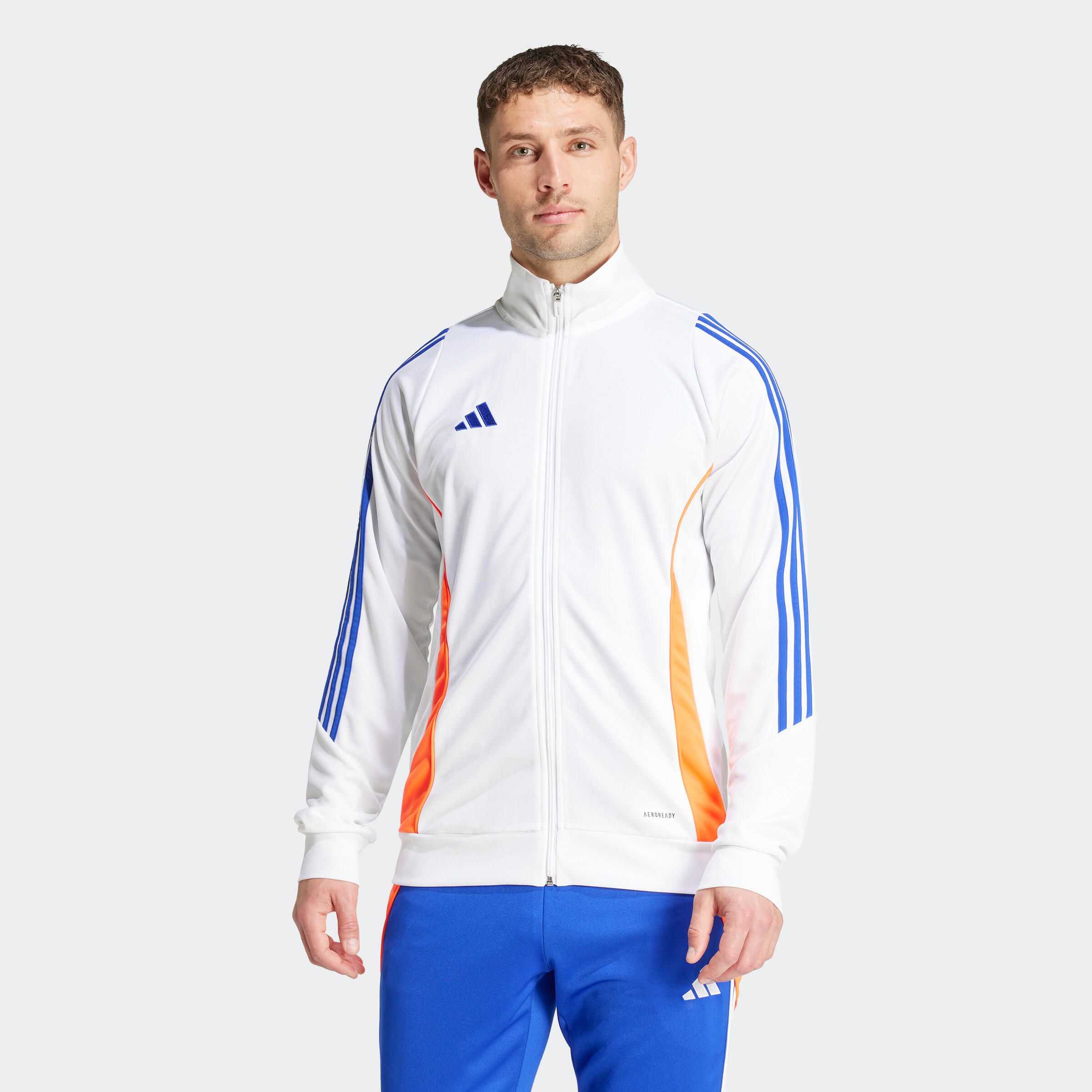 Adult Training Jacket Tiro 24 - White