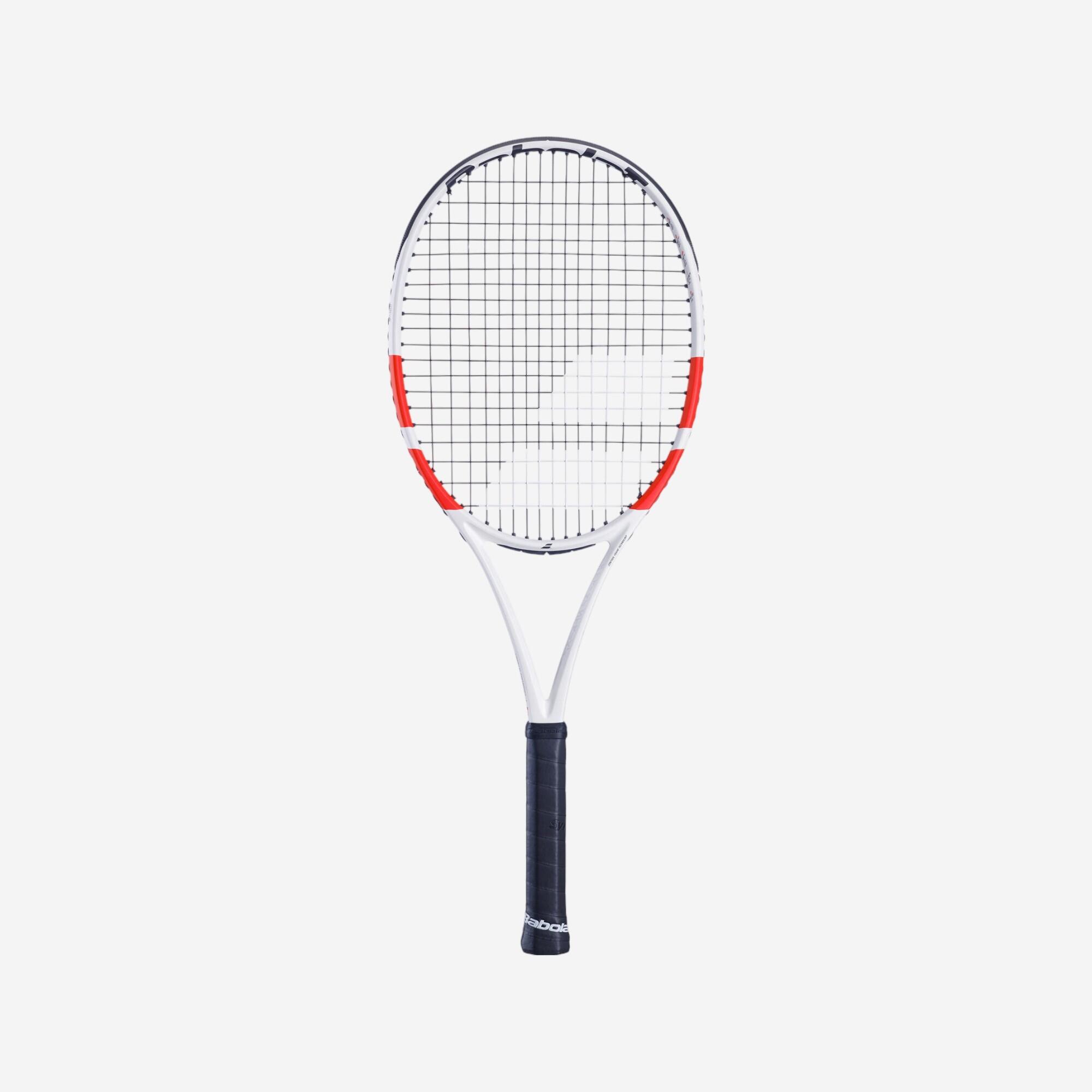 Adult Tennis Racket Pure Strike 100 16x19 300 g - White/Orange