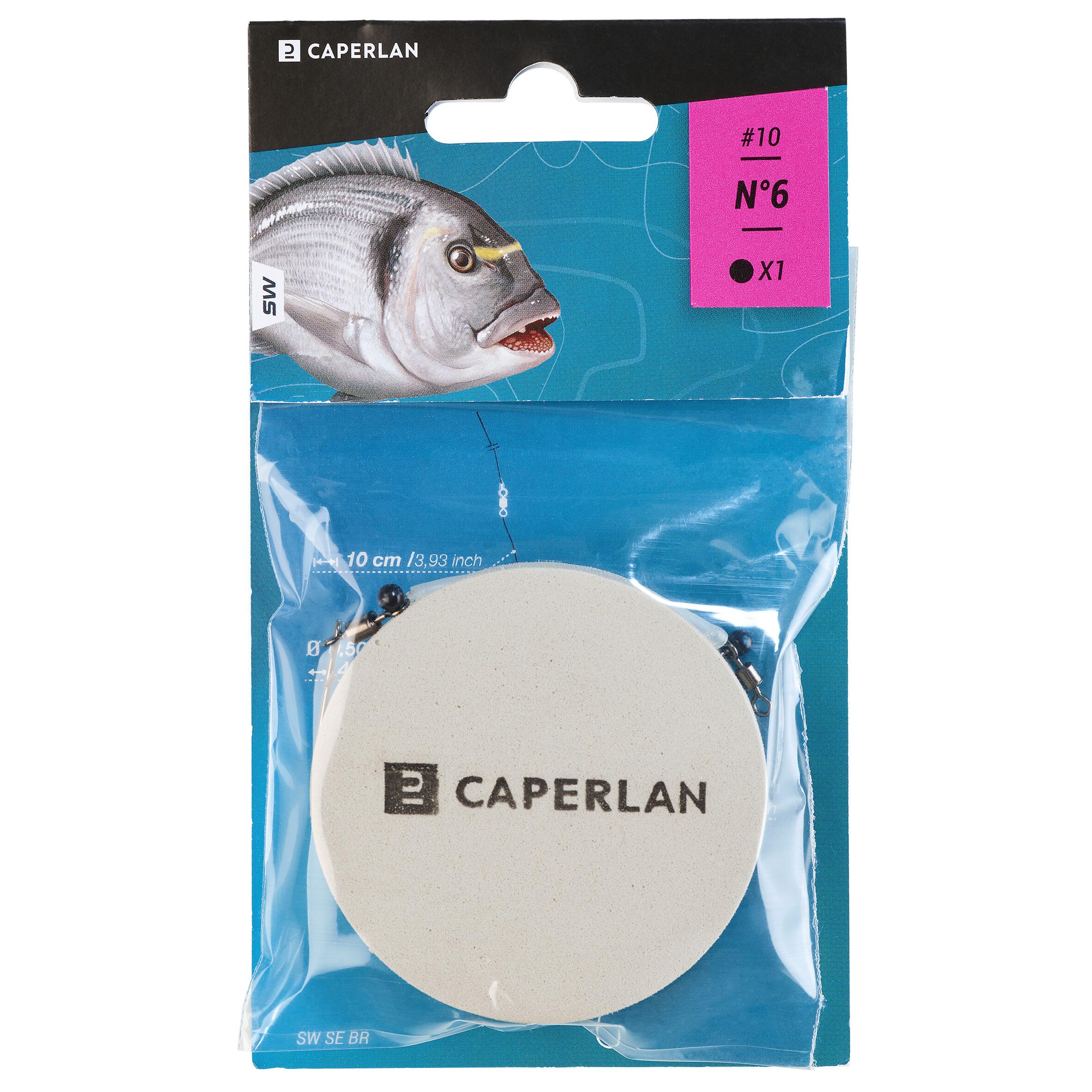 Surfcasting Fishing Line Leader SEABREAM SW SE BR LGT No. 6