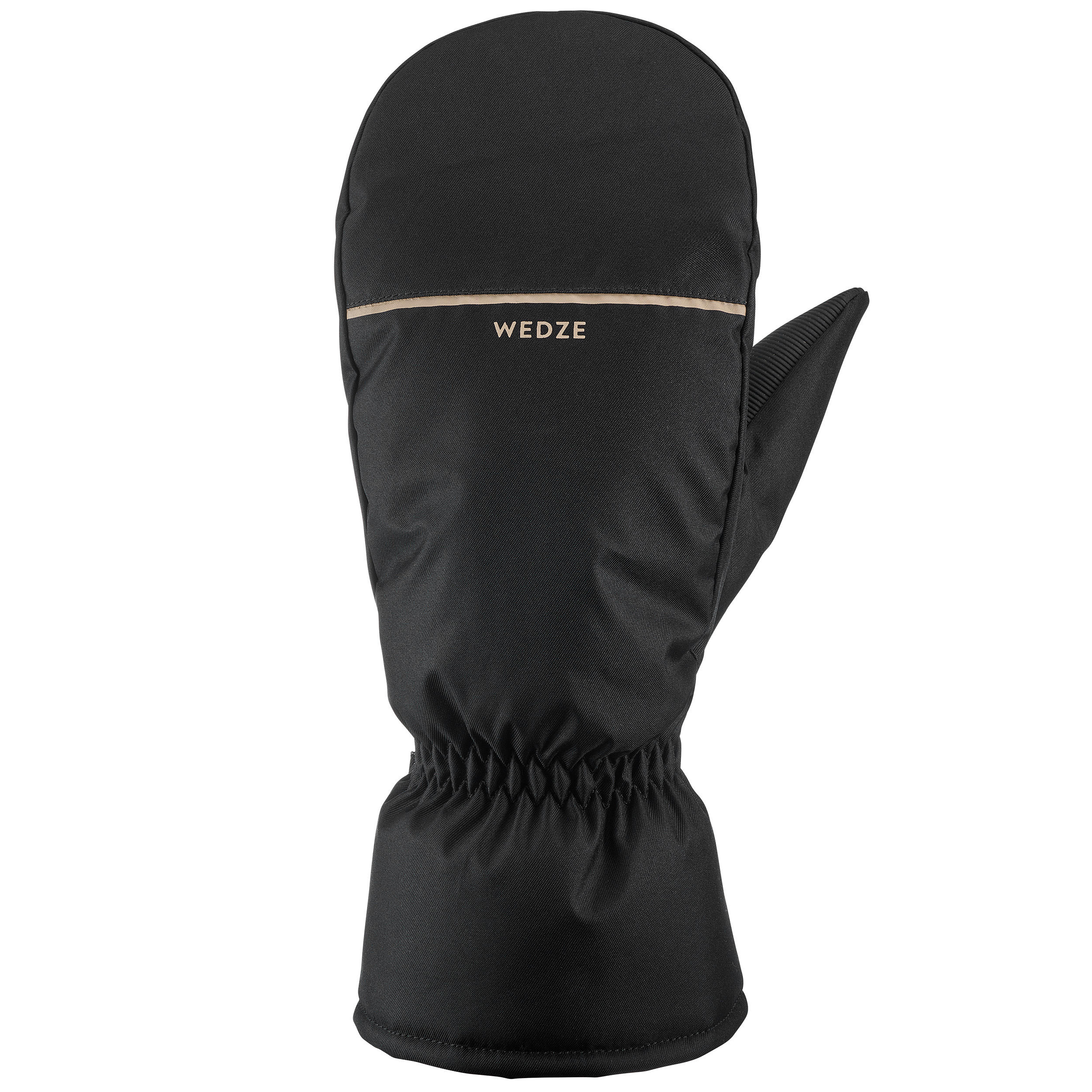ADULT SKI MITTEN 100 - BLACK