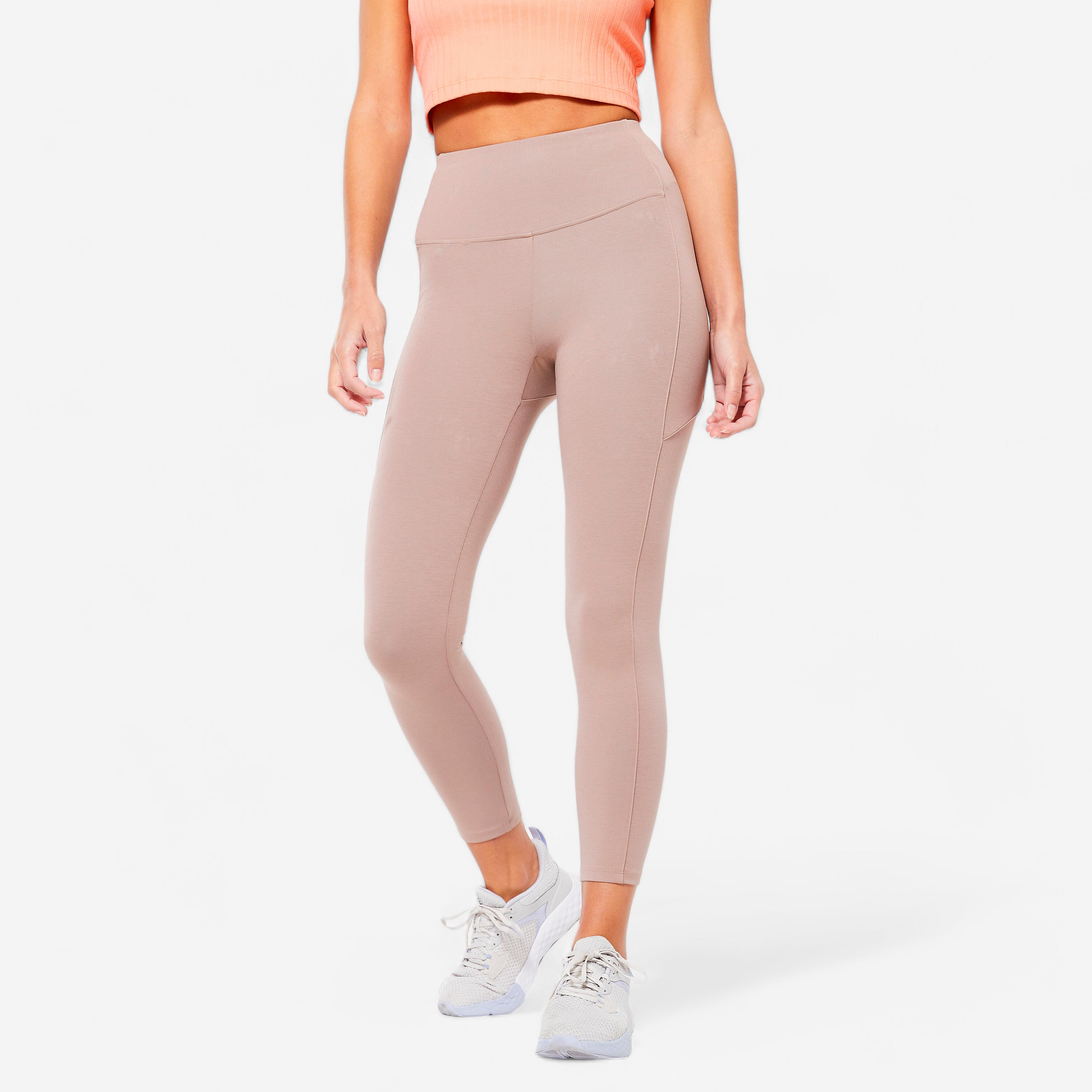 Women's Shaping 7/8 Fitness Leggings 520 - Frosted Brown