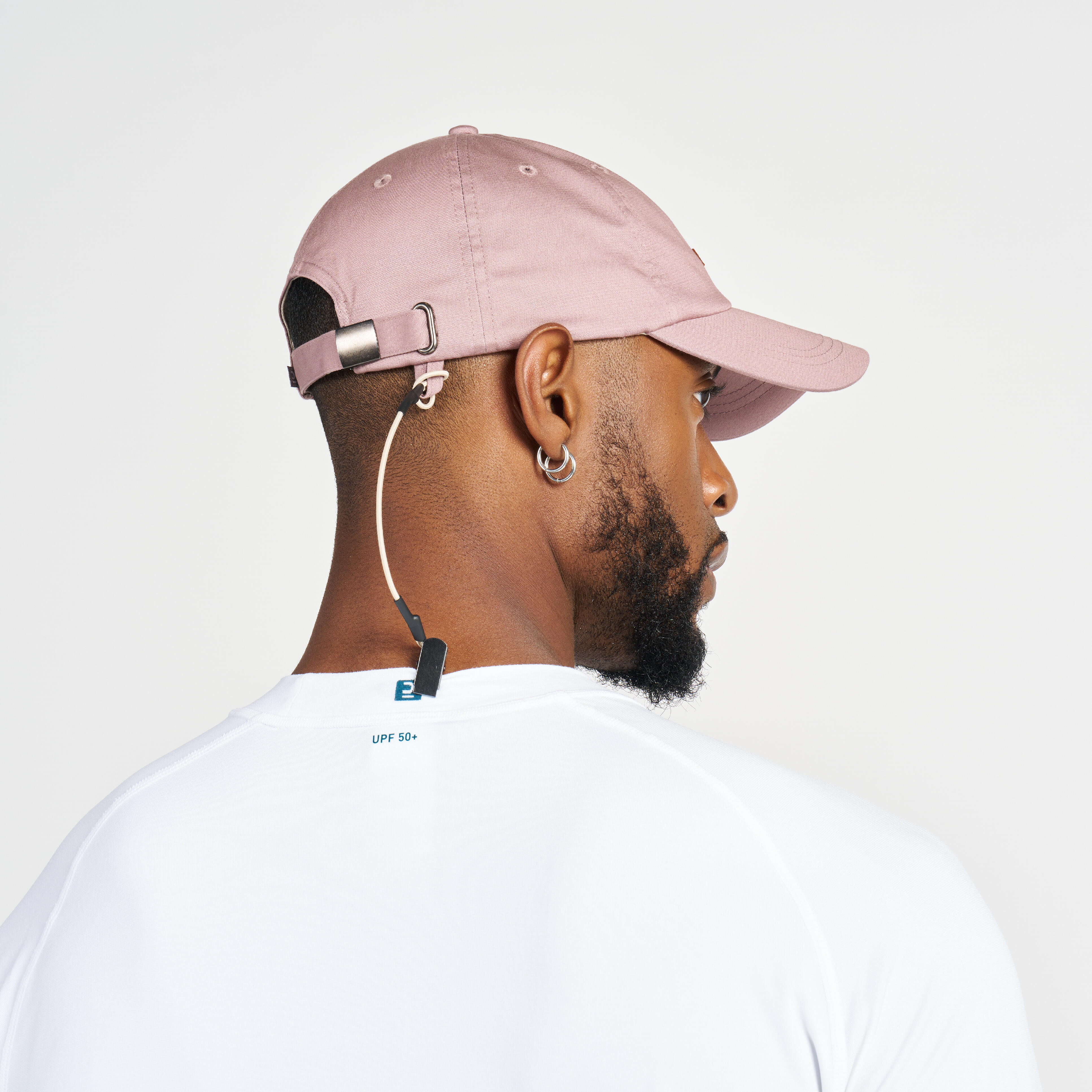 Adults’ Sailing Boat Cap 100 Pink taupe