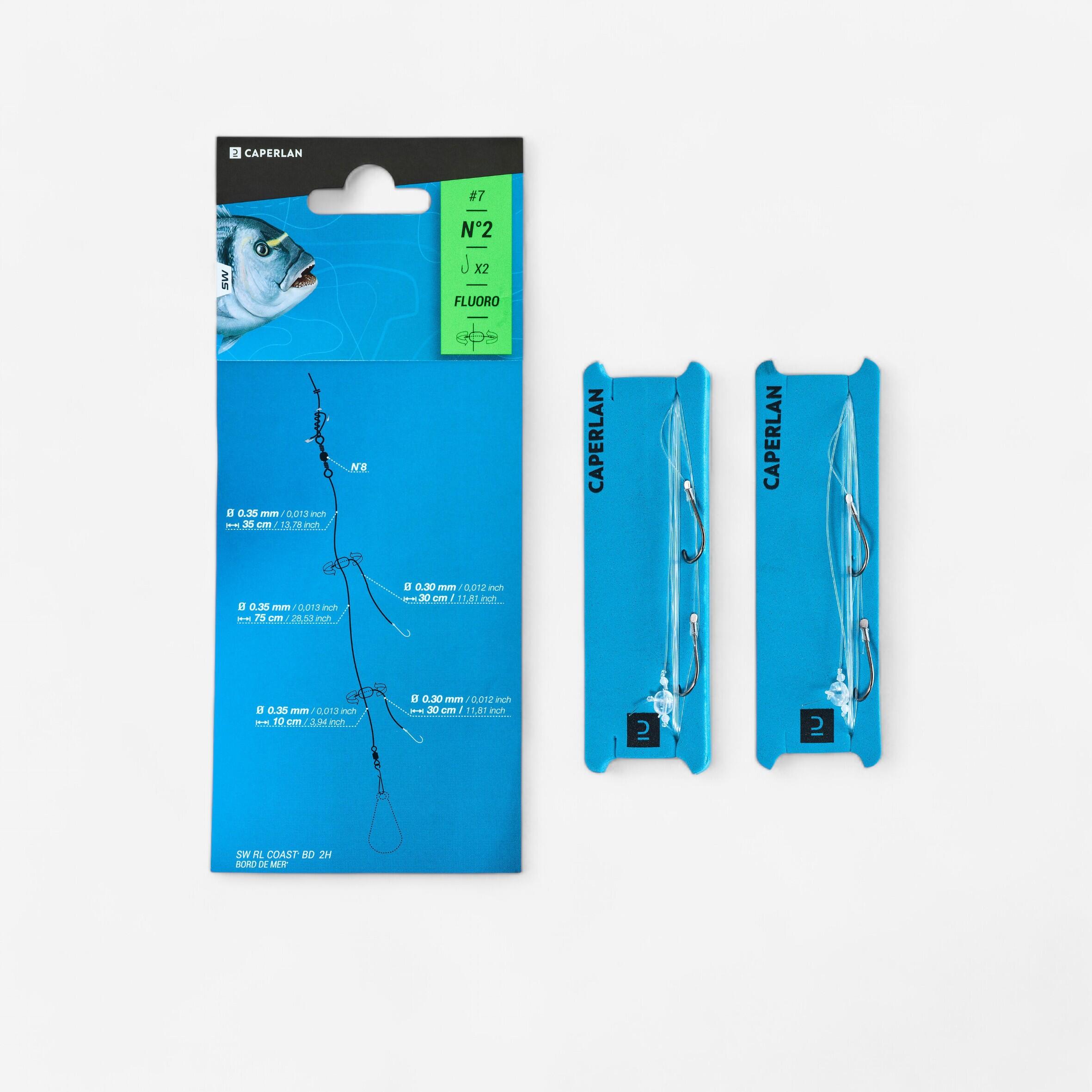 Sea fishing leader SW RL COAST BD X2 2H