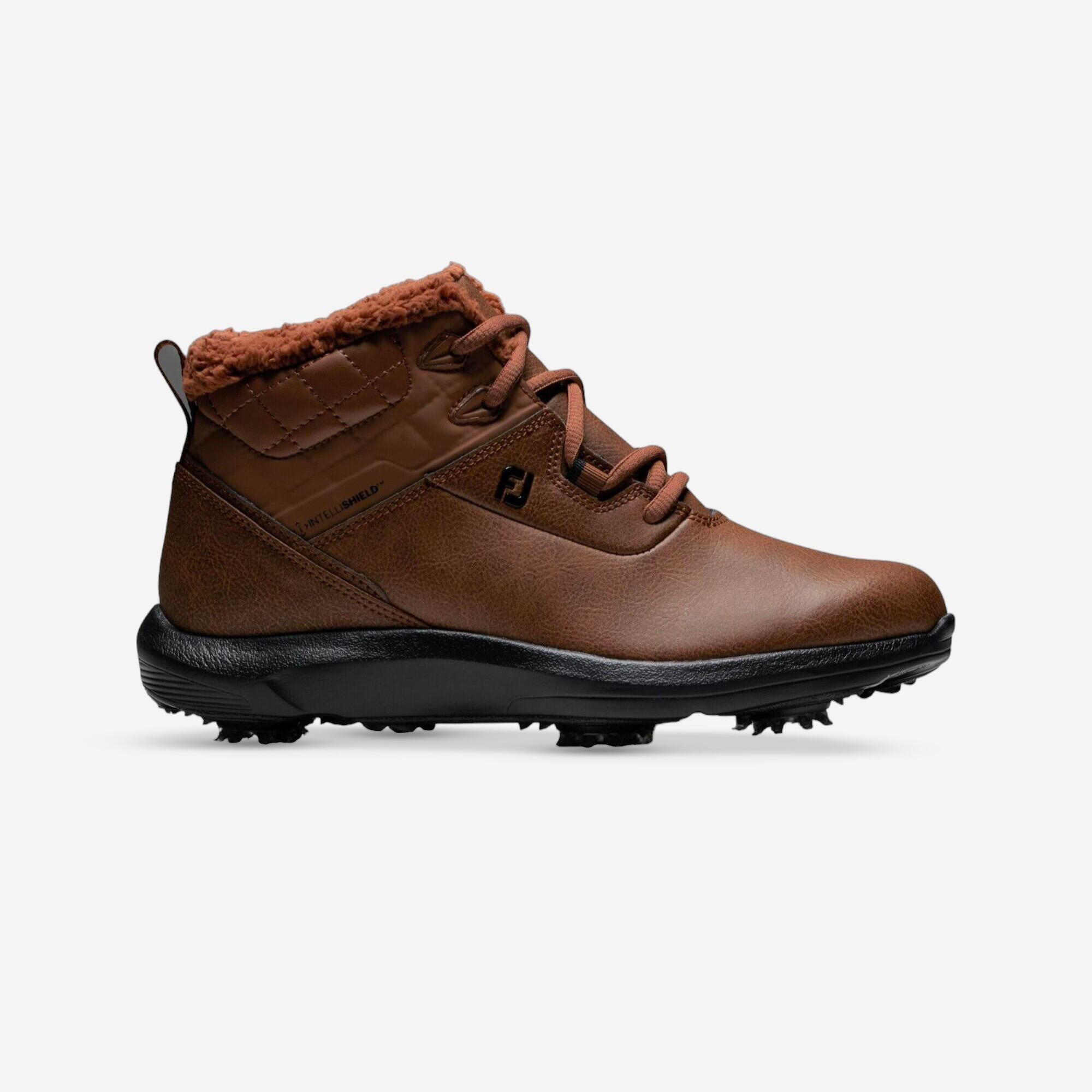 WOMEN'S GOLF SHOES FOOTJOY - STORMWALKER WINTER - BROWN